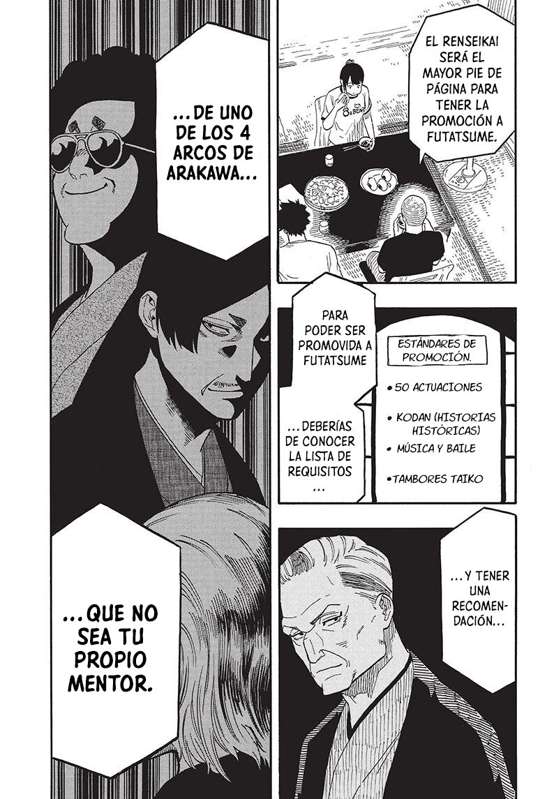 Akane-banashi Capitulo 54: Zenza renseikai página 6