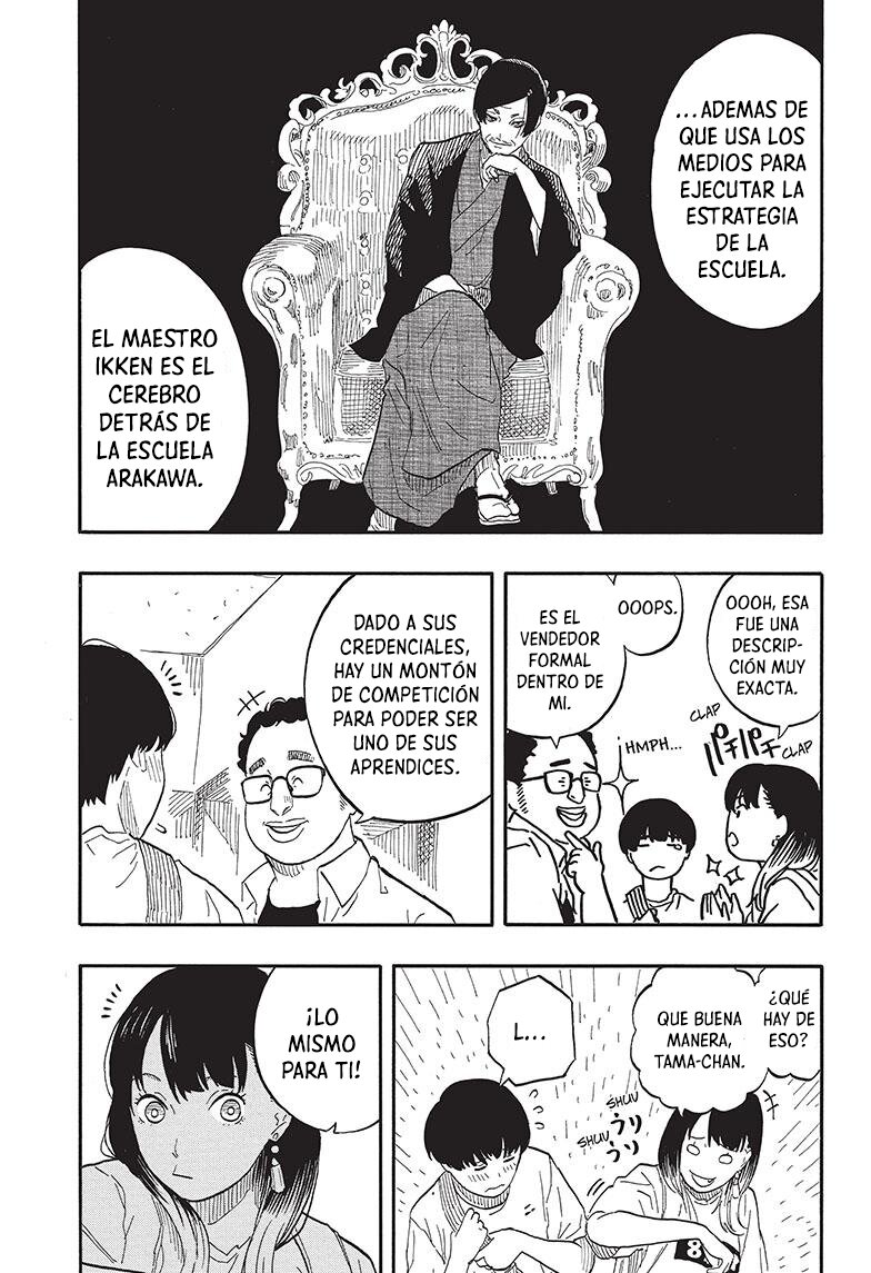 Akane-banashi Capitulo 55: La vibra de un Renseikai página 10