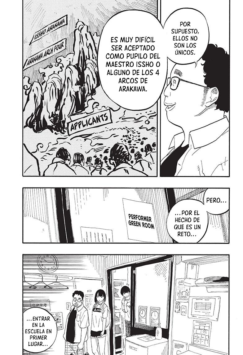 Akane-banashi Capitulo 55: La vibra de un Renseikai página 12
