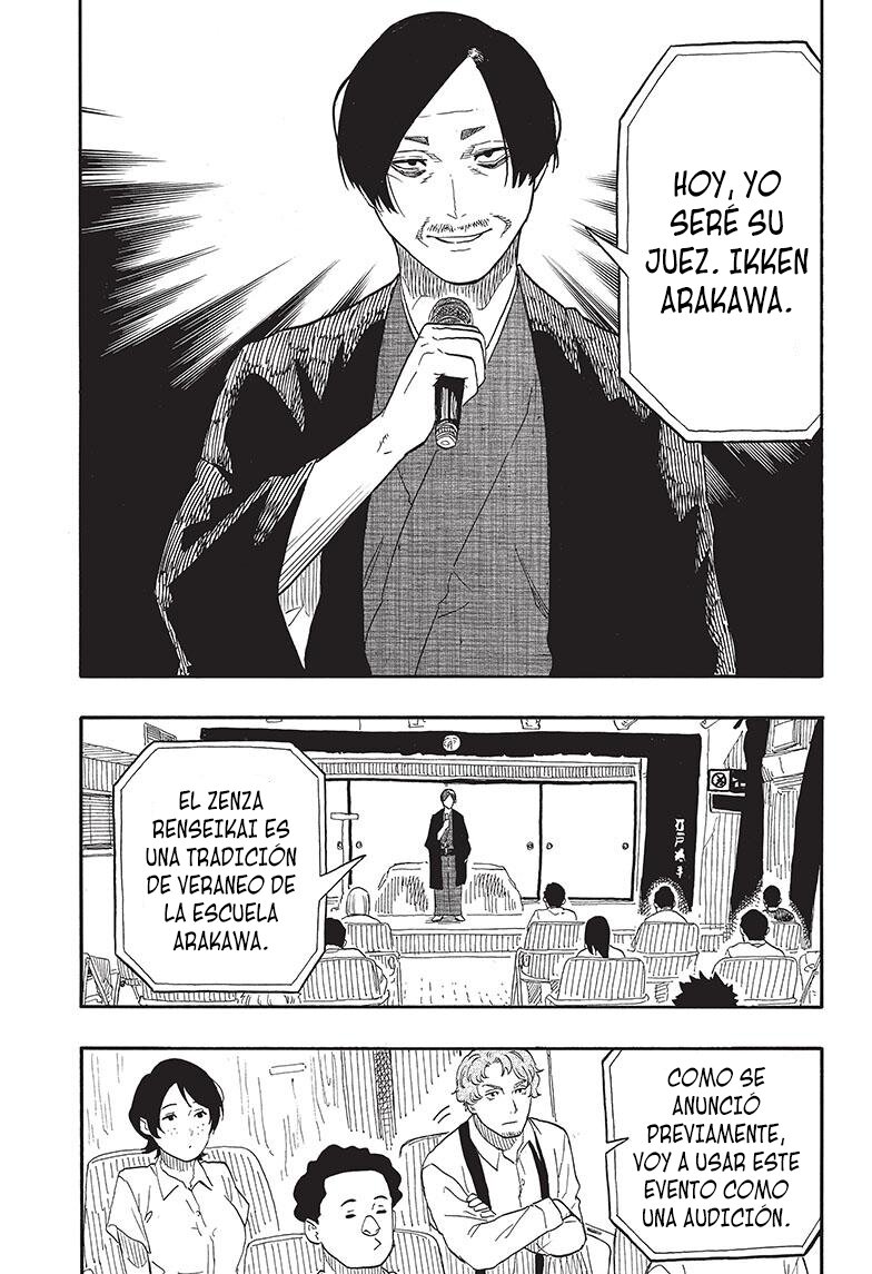 Akane-banashi Capitulo 55: La vibra de un Renseikai página 18