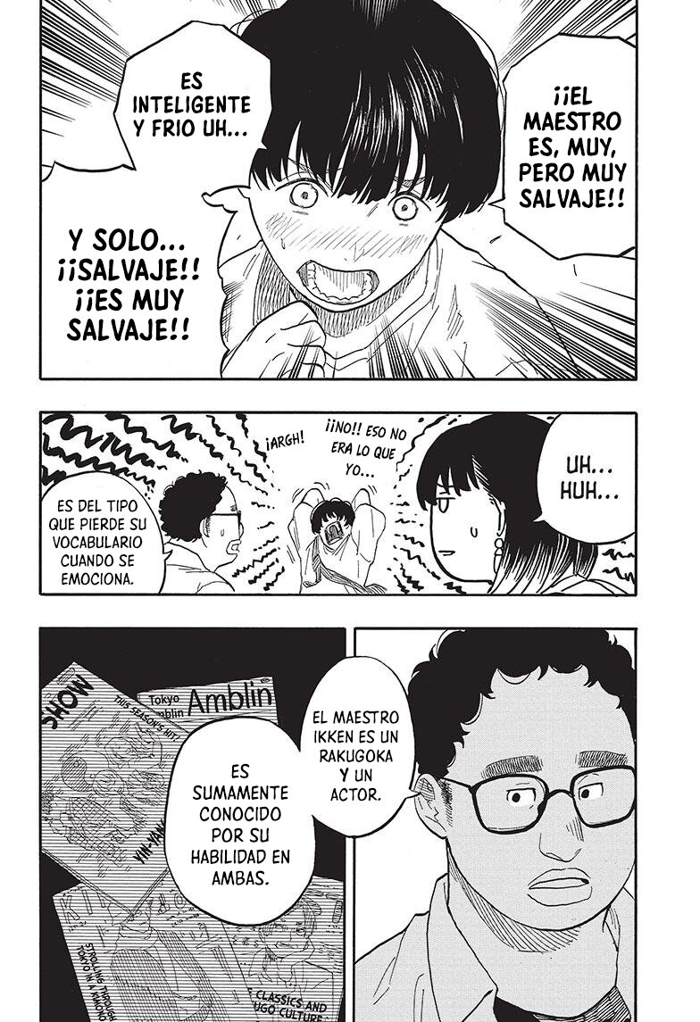 Akane-banashi Capitulo 55: La vibra de un Renseikai página 9