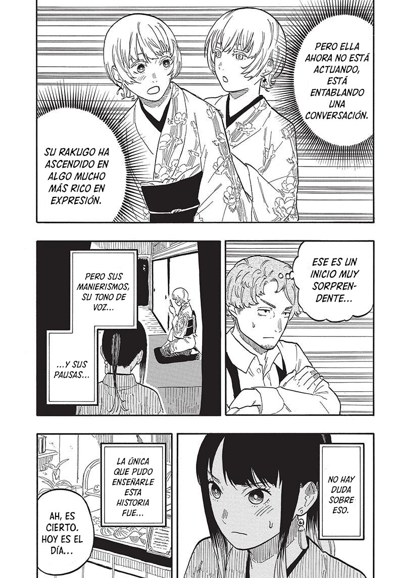 Akane-banashi Capitulo 57: El pantano del rakugo página 12