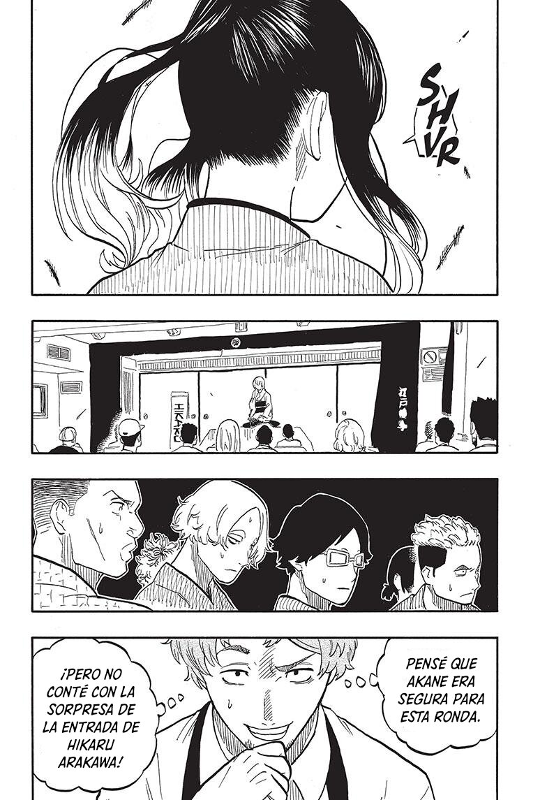Akane-banashi Capitulo 57: El pantano del rakugo página 19
