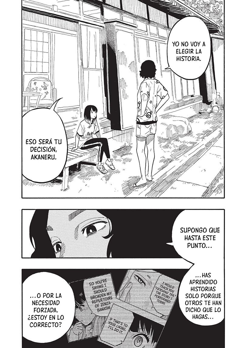 Akane-banashi Capitulo 58: El marco del arte página 18