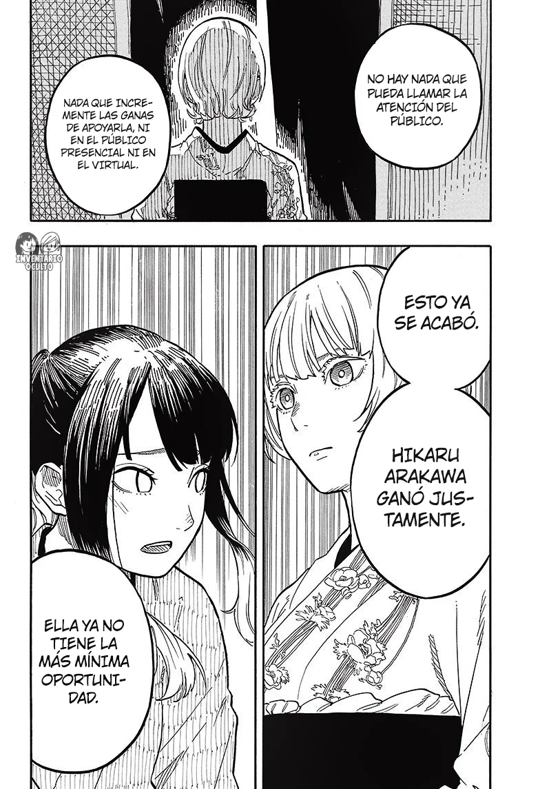 Akane-banashi Capitulo 70: El Rakugoka Shinta Arakawa página 7