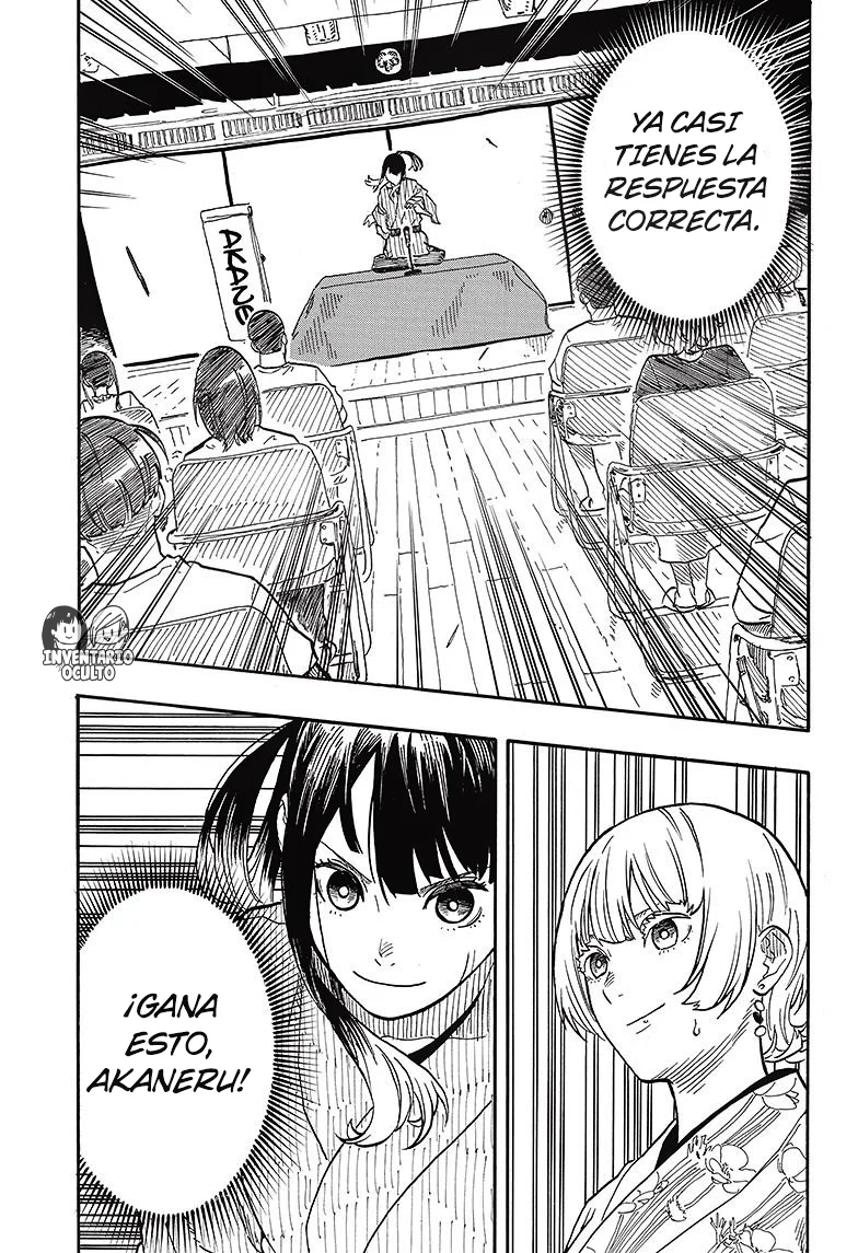 Akane-banashi Capitulo 71: Resolución página 17
