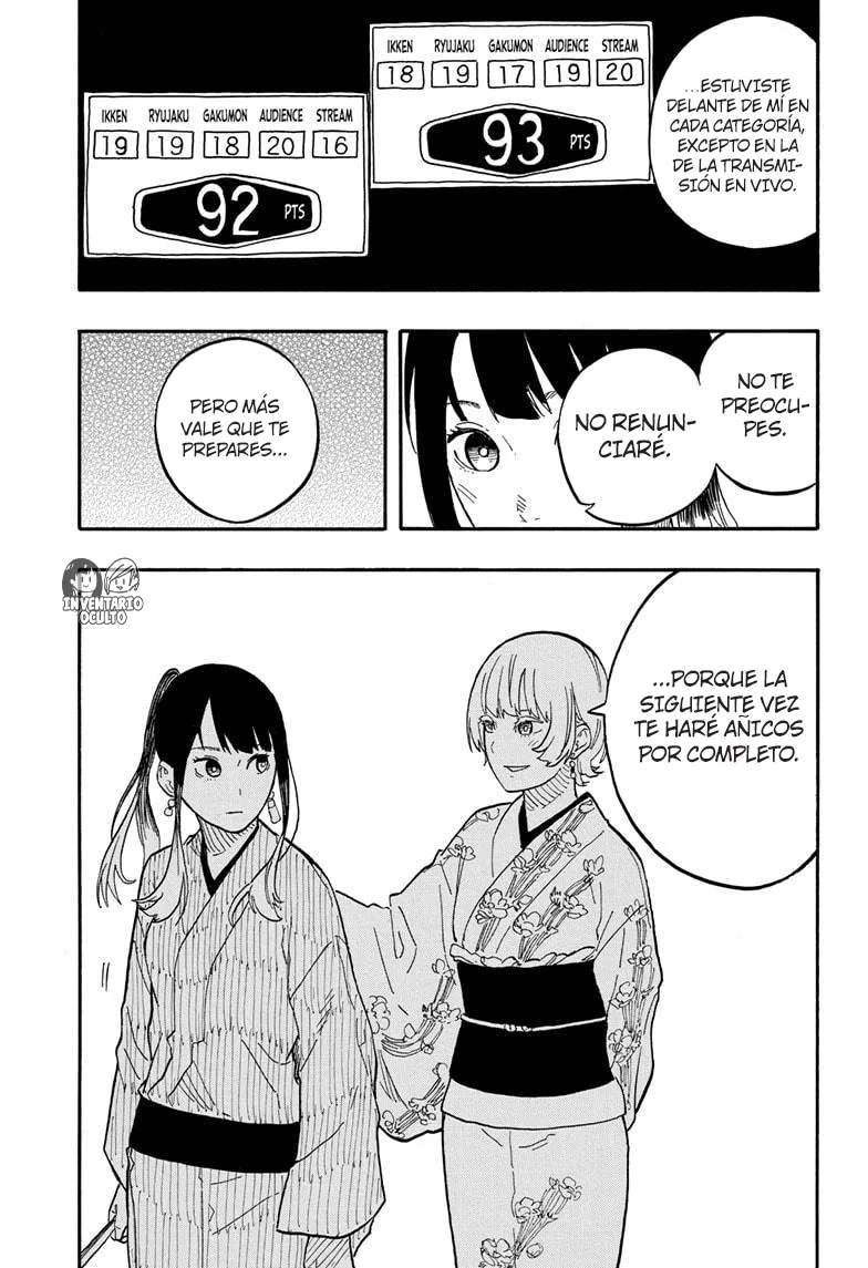 Akane-banashi Capitulo 73: Y la ganadora es… página 12
