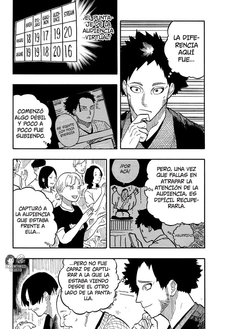 Akane-banashi Capitulo 73: Y la ganadora es… página 7