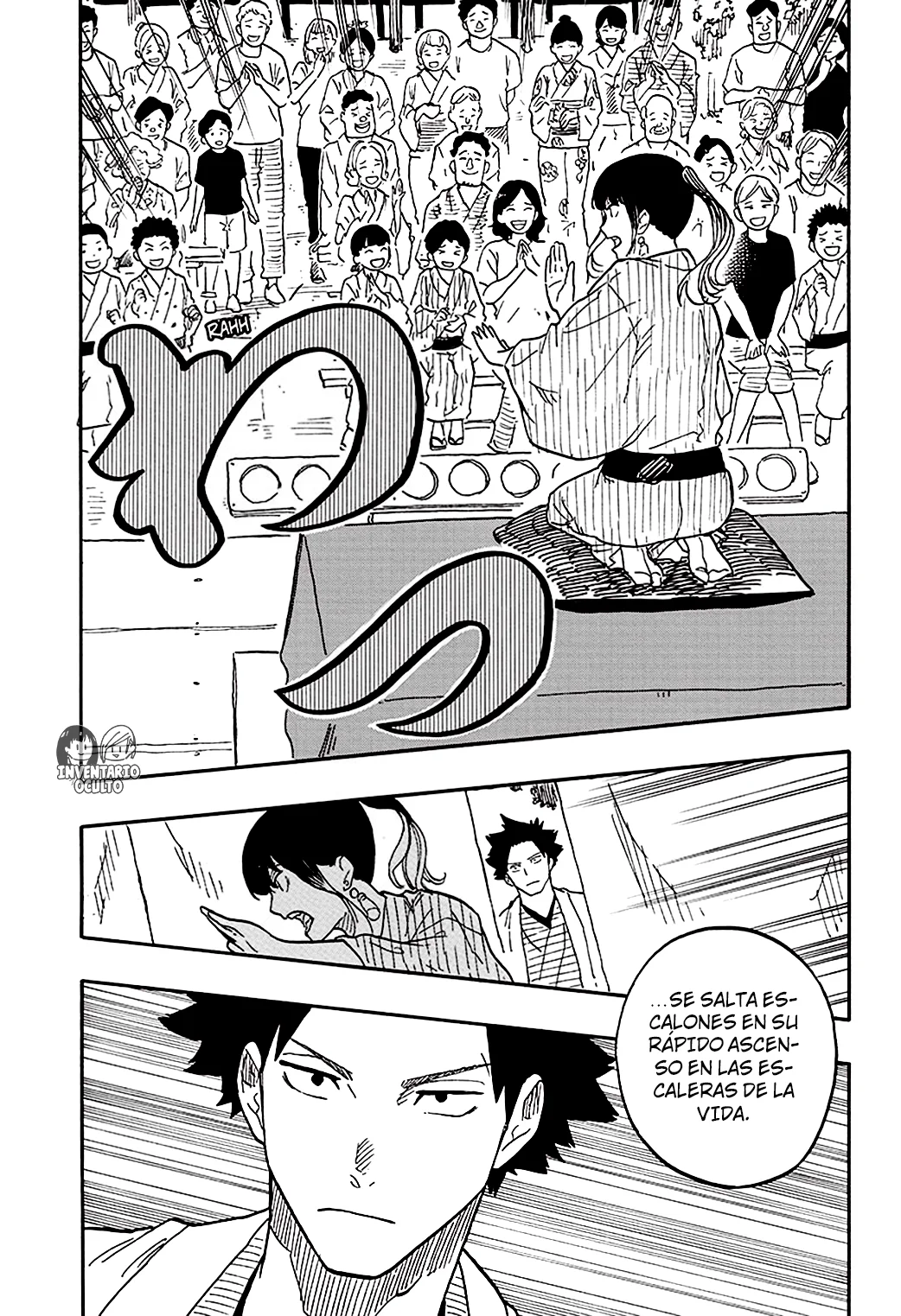 Akane-banashi Capitulo 76: El Festival Shikisai, Parte 3 página 10