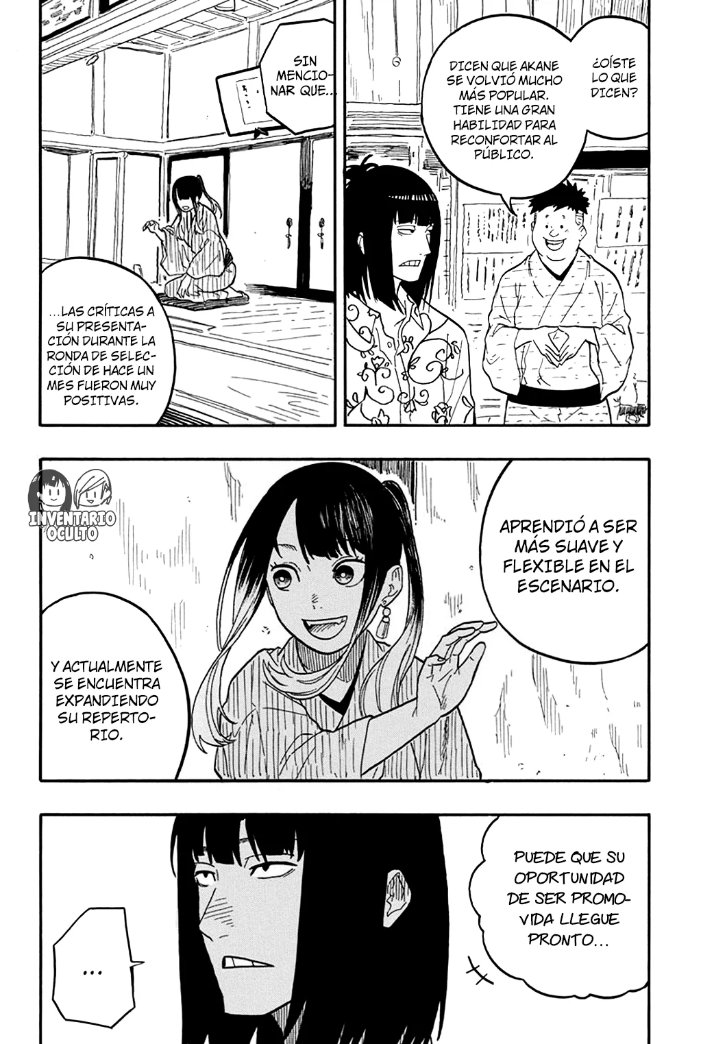 Akane-banashi Capitulo 79: El hombre que será tu guía página 9