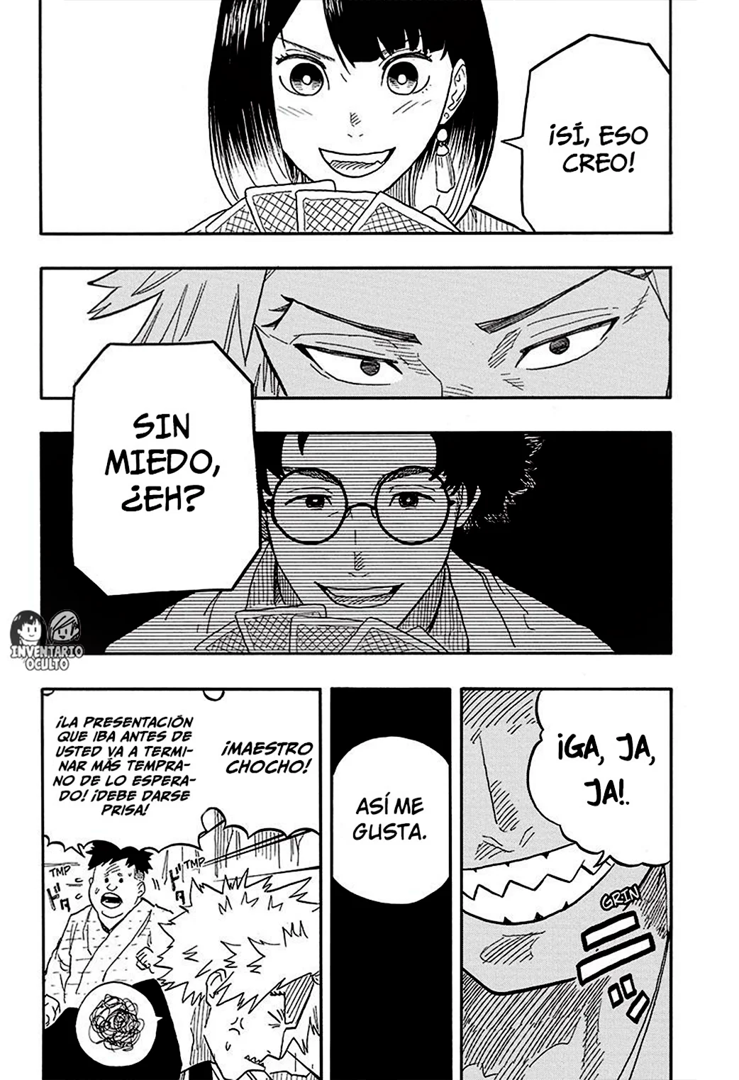 Akane-banashi Capitulo 80: Chocho Konjakutei, el Ookanban página 15
