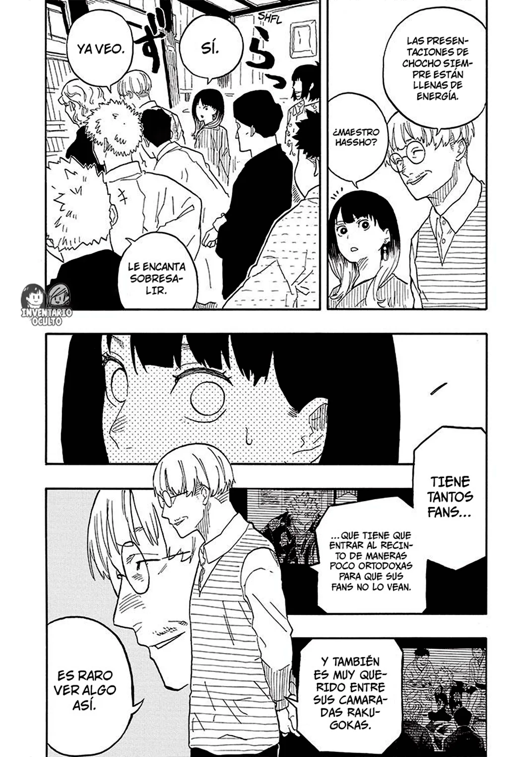 Akane-banashi Capitulo 80: Chocho Konjakutei, el Ookanban página 19