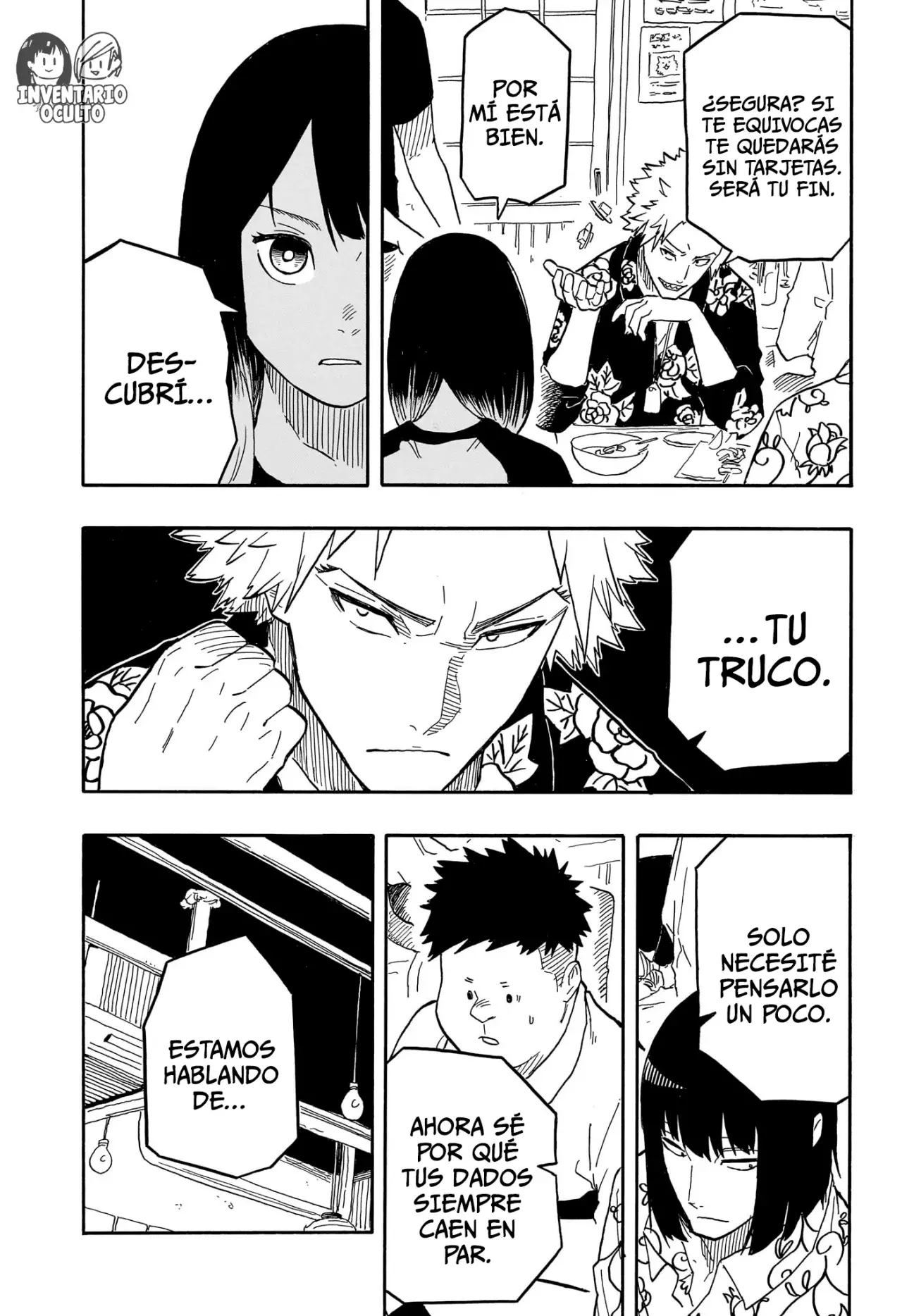 Akane-banashi Capitulo 83: El Dado Cho-Han página 12