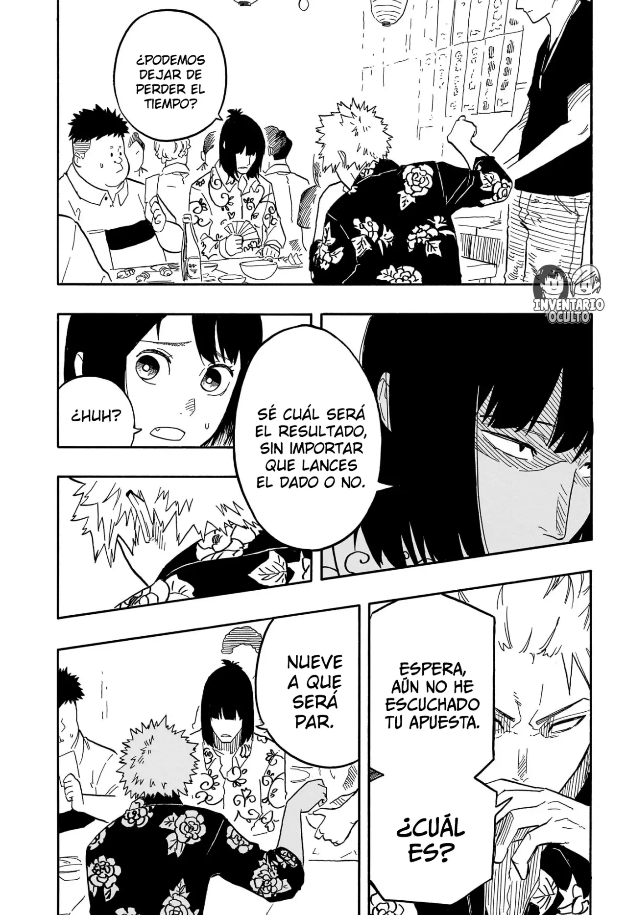 Akane-banashi Capitulo 83: El Dado Cho-Han página 14
