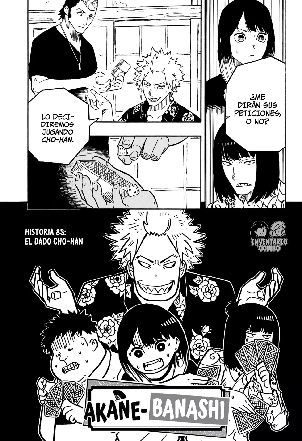 Akane-banashi Capitulo 83: El Dado Cho-Han página 2