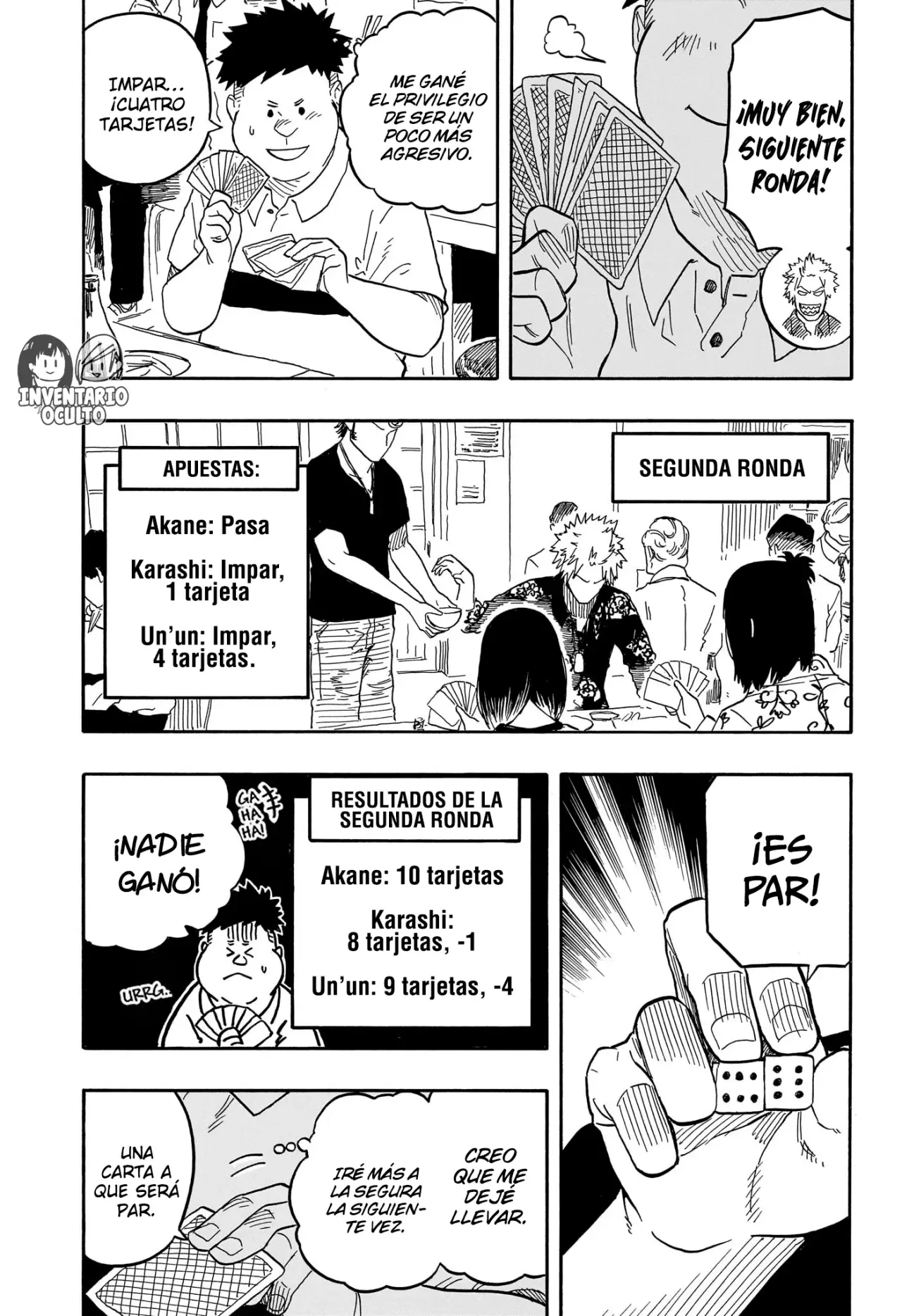 Akane-banashi Capitulo 83: El Dado Cho-Han página 6