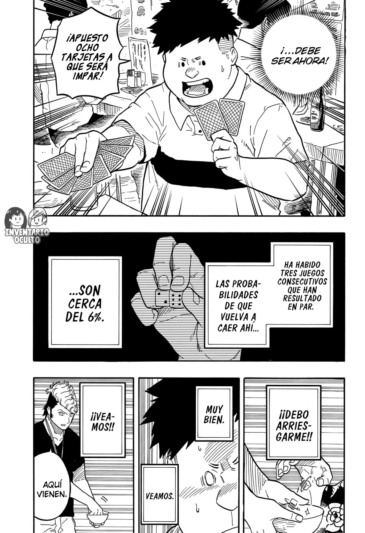 Akane-banashi Capitulo 83: El Dado Cho-Han página 8