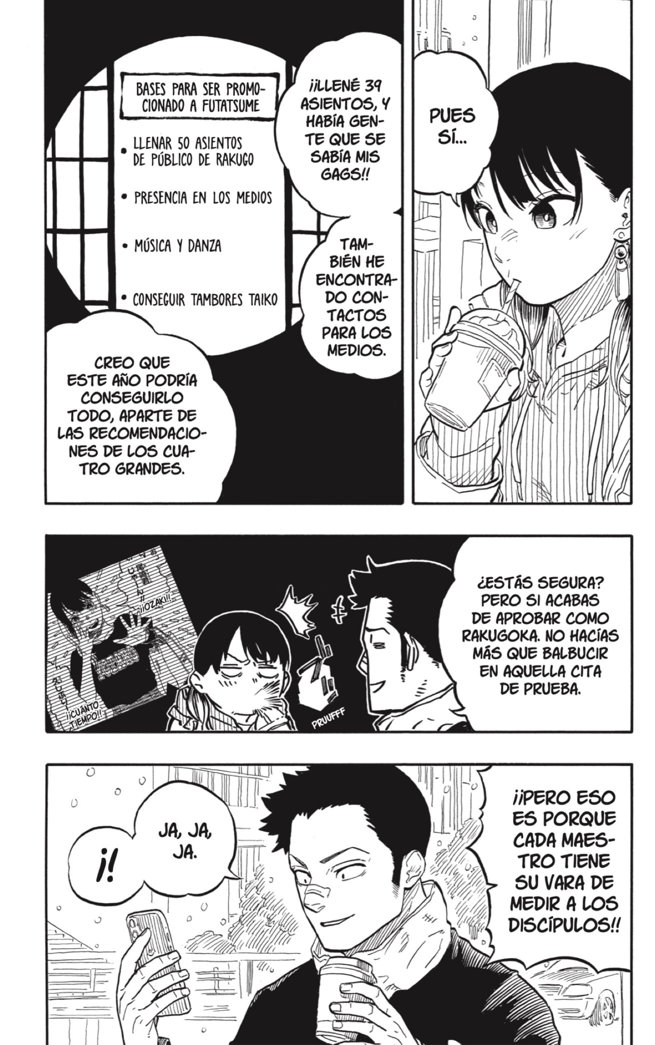 Akane-banashi Capitulo 91: Encargos por hacer página 3