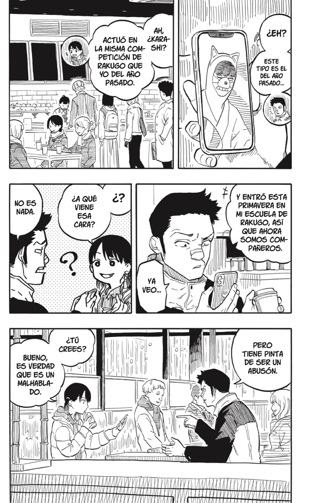 Akane-banashi Capitulo 91: Encargos por hacer página 4