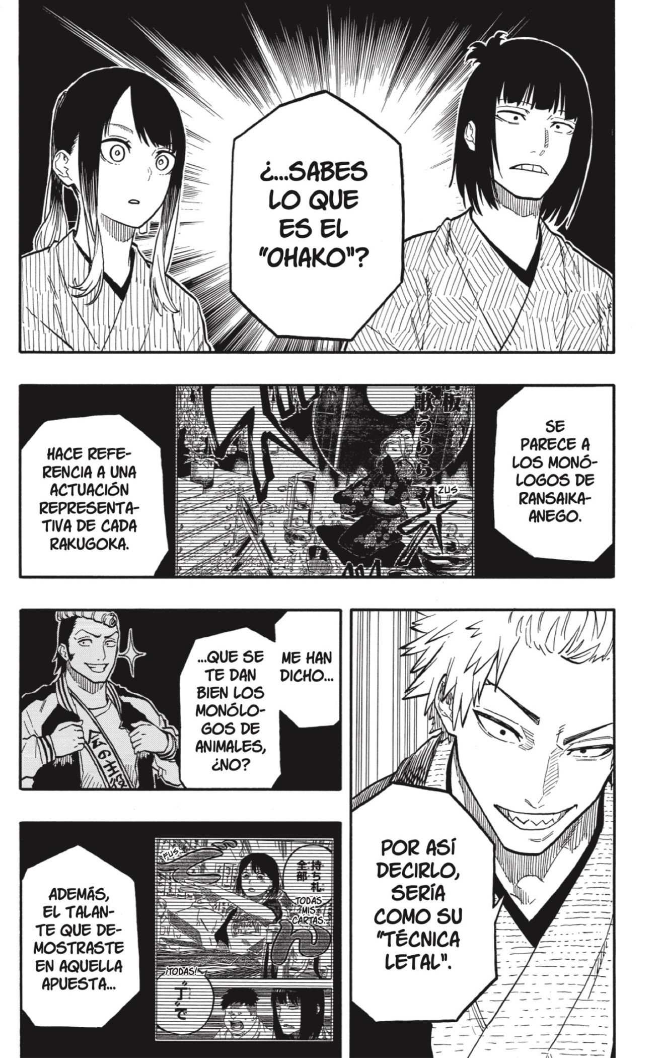 Akane-banashi Capitulo 92: Especialidad página 8
