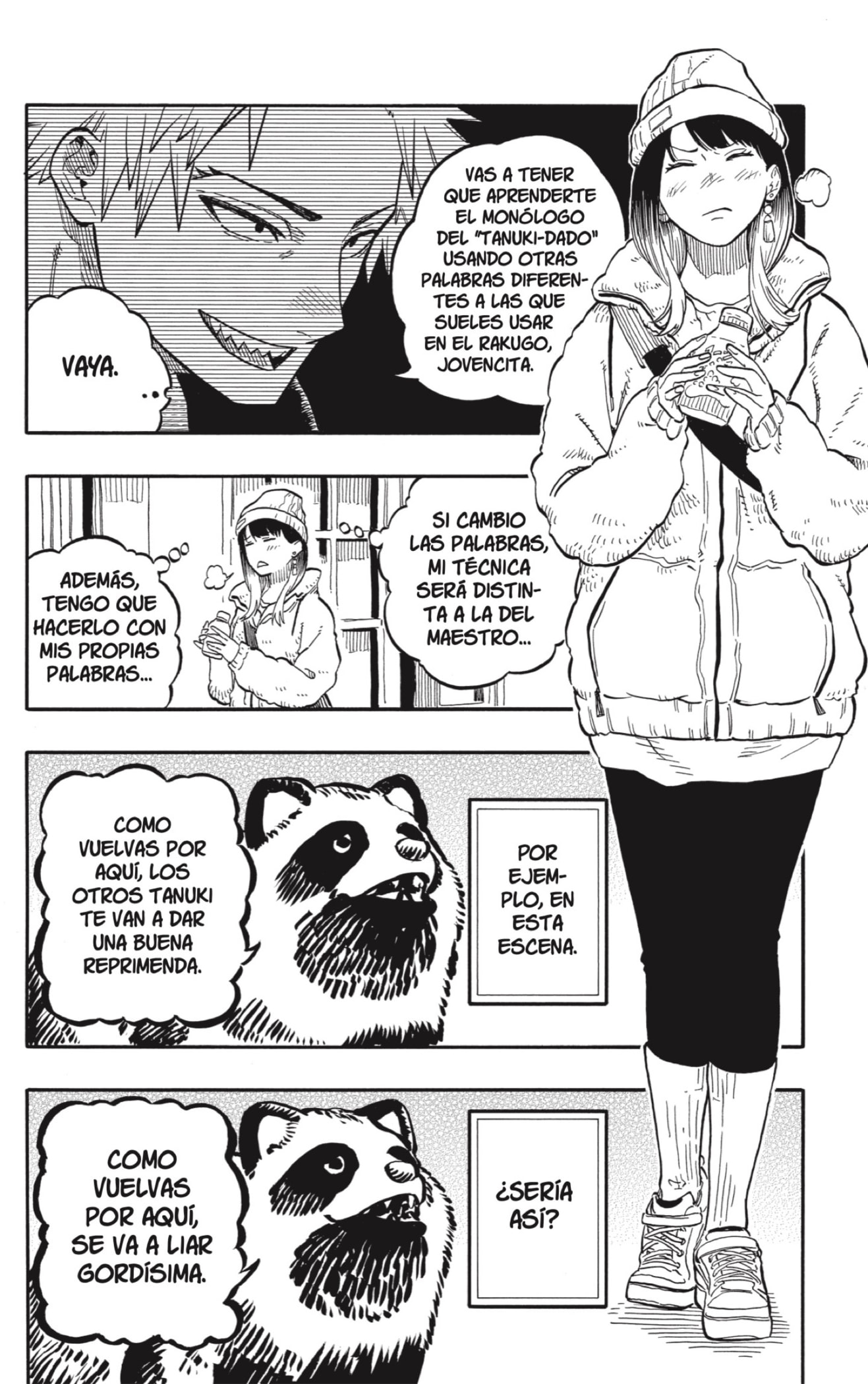Akane-banashi Capitulo 93: Mis palabras página 8