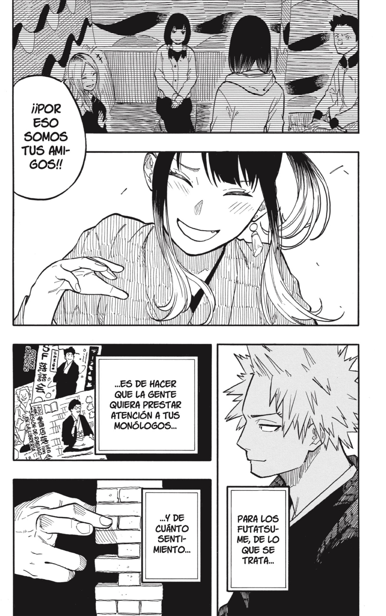 Akane-banashi Capitulo 97: Reconfortante página 18