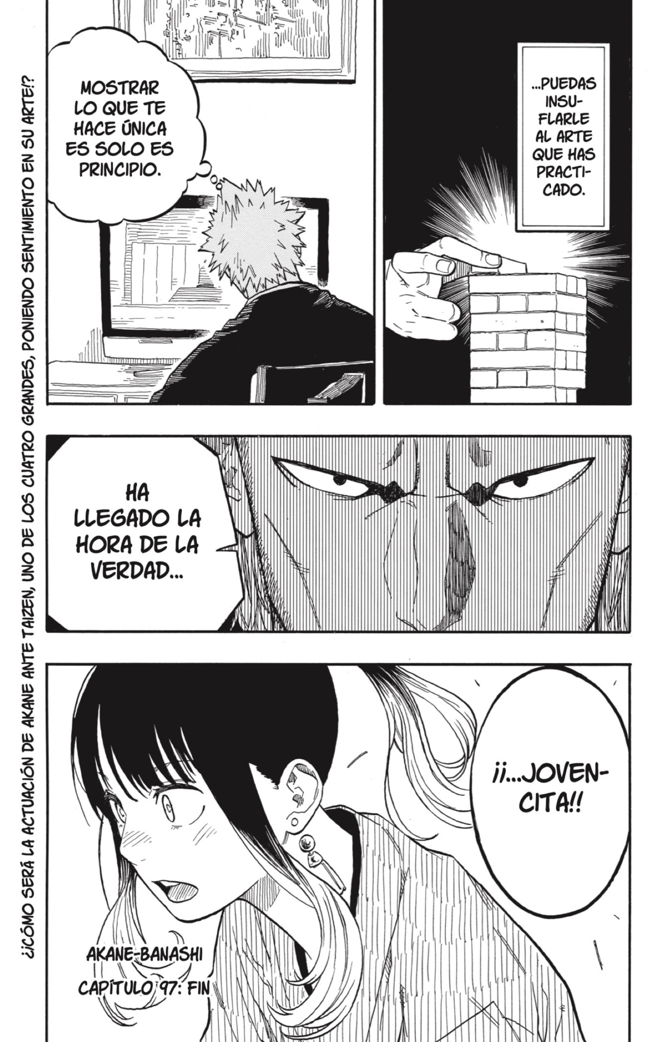 Akane-banashi Capitulo 97: Reconfortante página 19