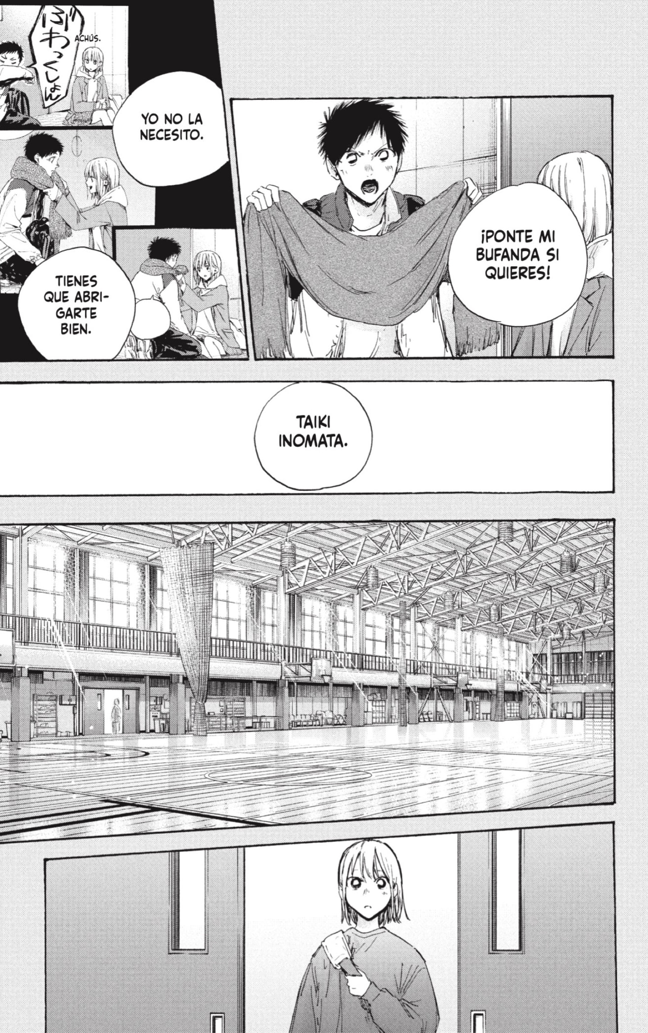 Ao no Hako Capitulo 101: Hoy también. página 13