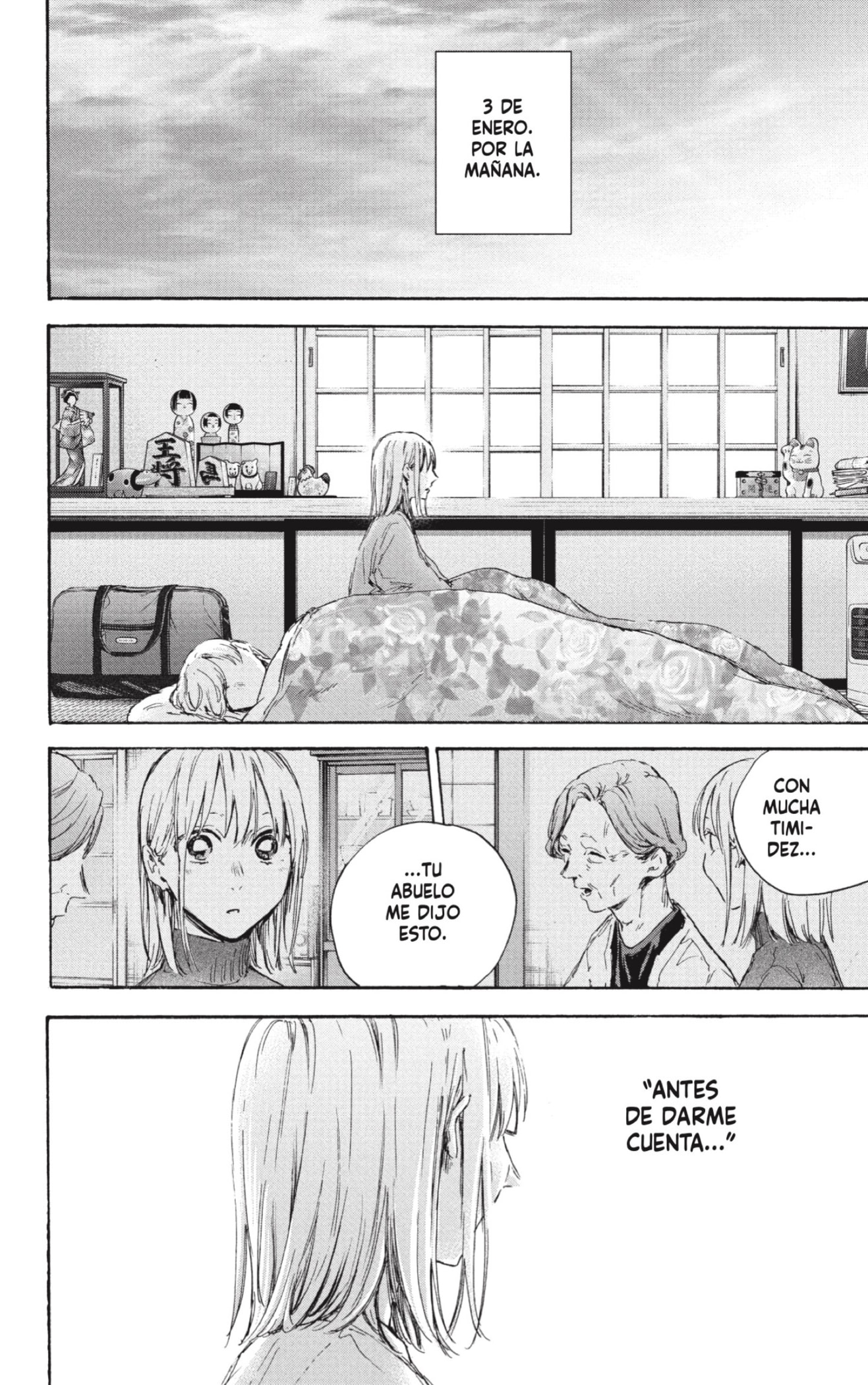 Ao no Hako Capitulo 101: Hoy también. página 18