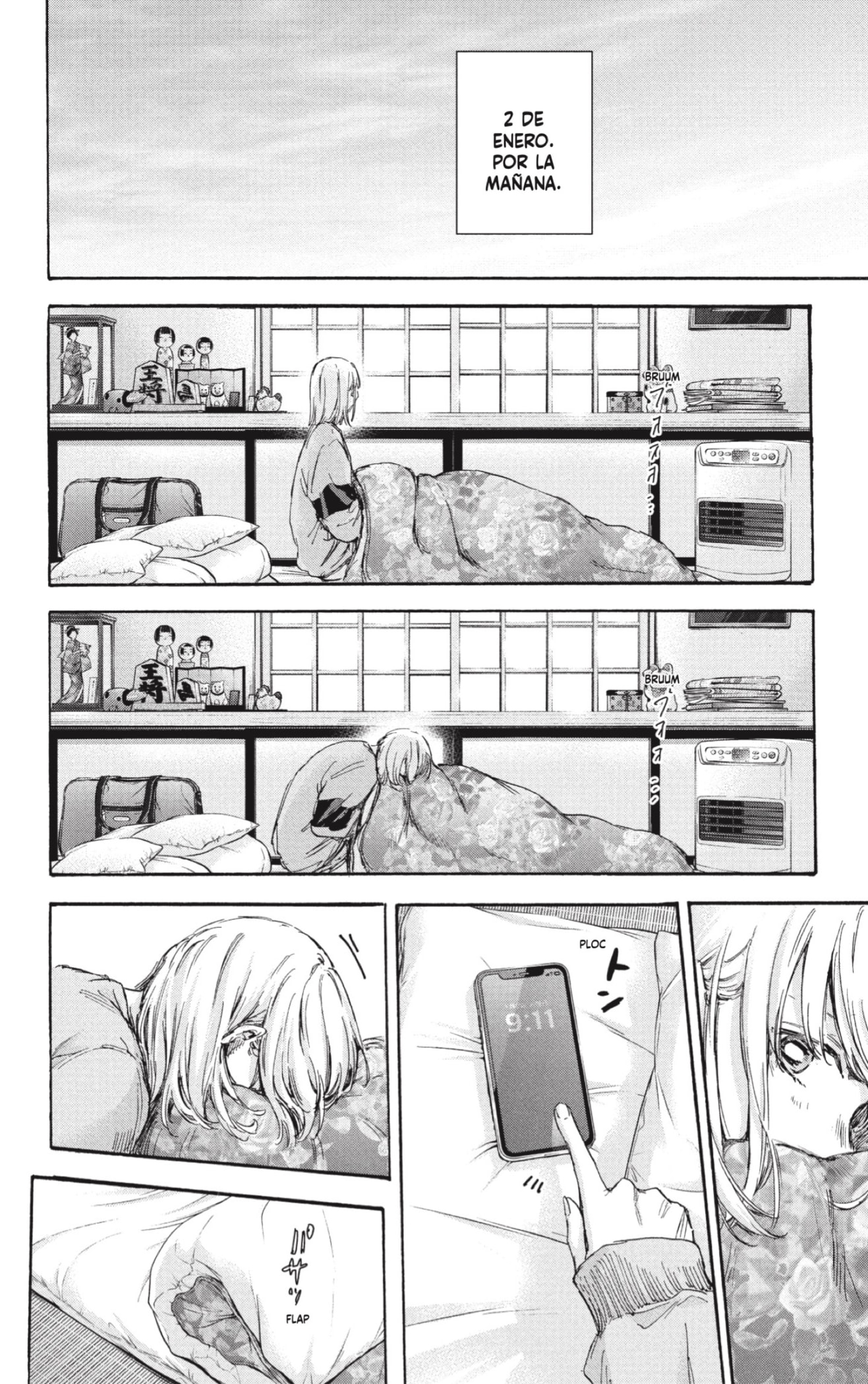 Ao no Hako Capitulo 101: Hoy también. página 8