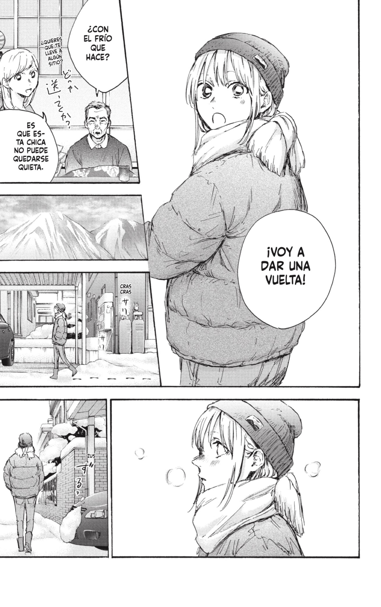Ao no Hako Capitulo 101: Hoy también. página 9