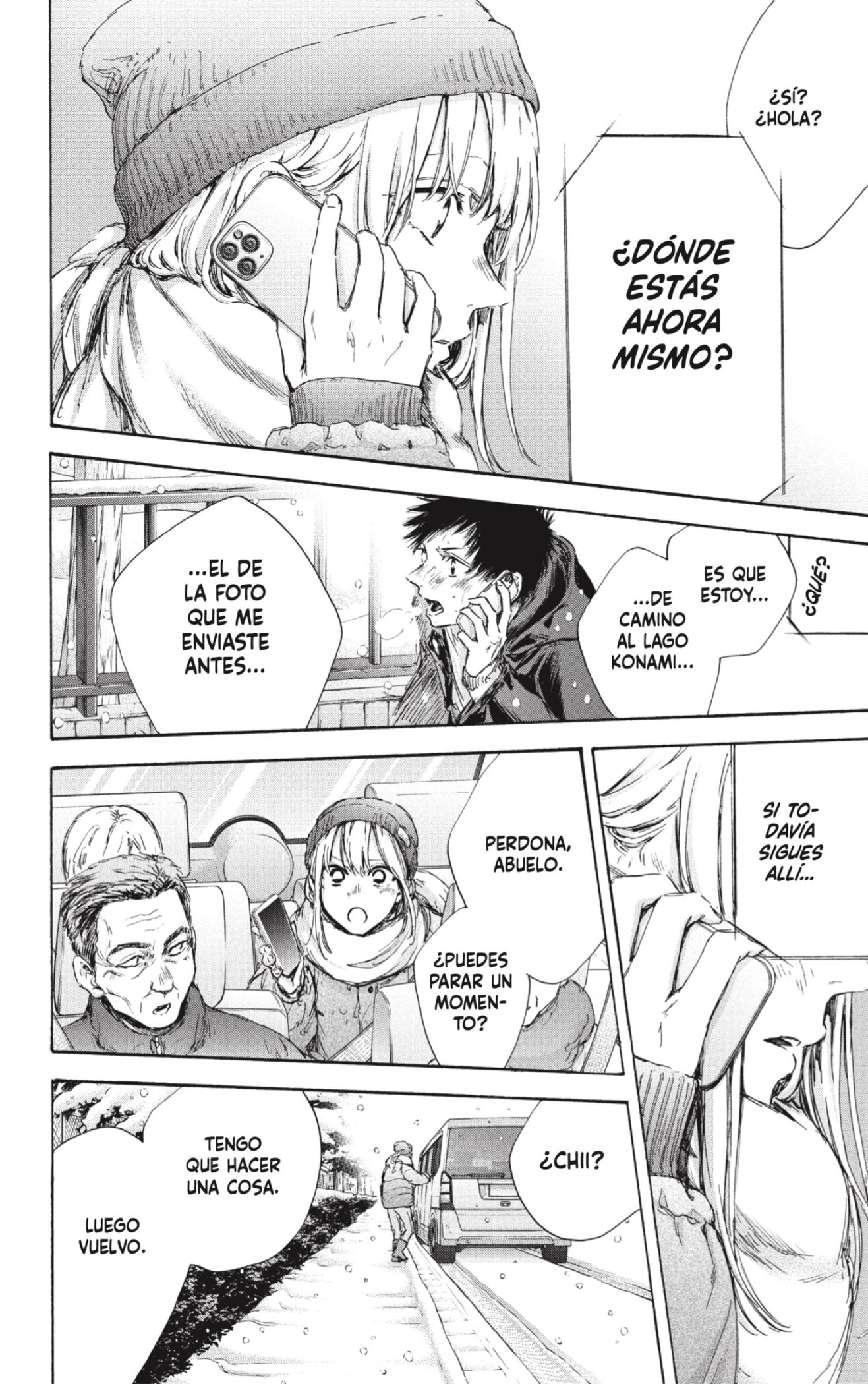 Ao no Hako Capitulo 103: Necesito decirte algo página 6