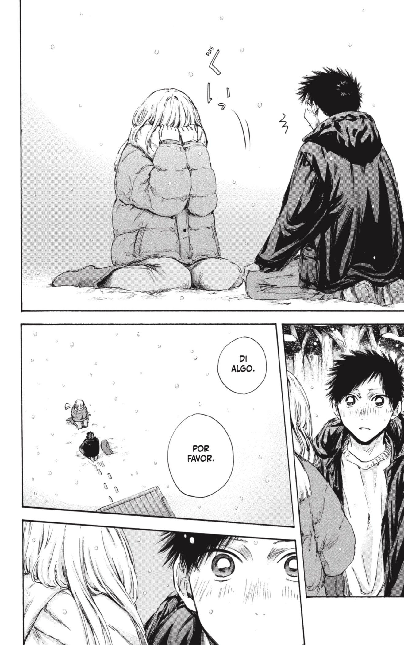 Ao no Hako Capitulo 104: 4 de Enero, mediodía. página 4