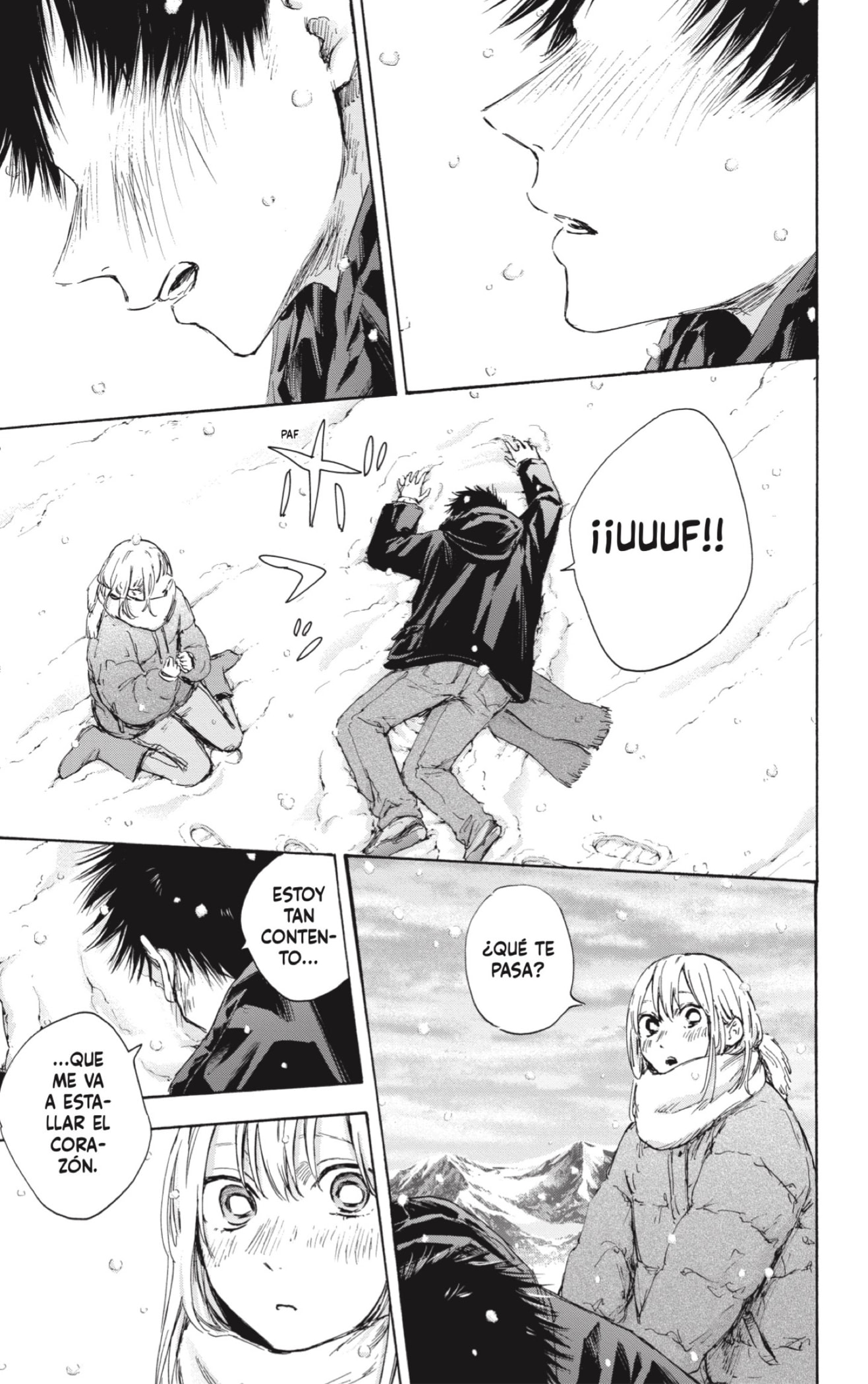 Ao no Hako Capitulo 104: 4 de Enero, mediodía. página 9