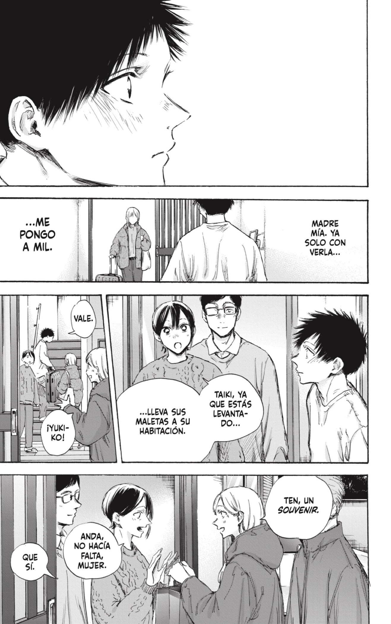 Ao no Hako Capitulo 105: Mantengámoslo en secreto página 13