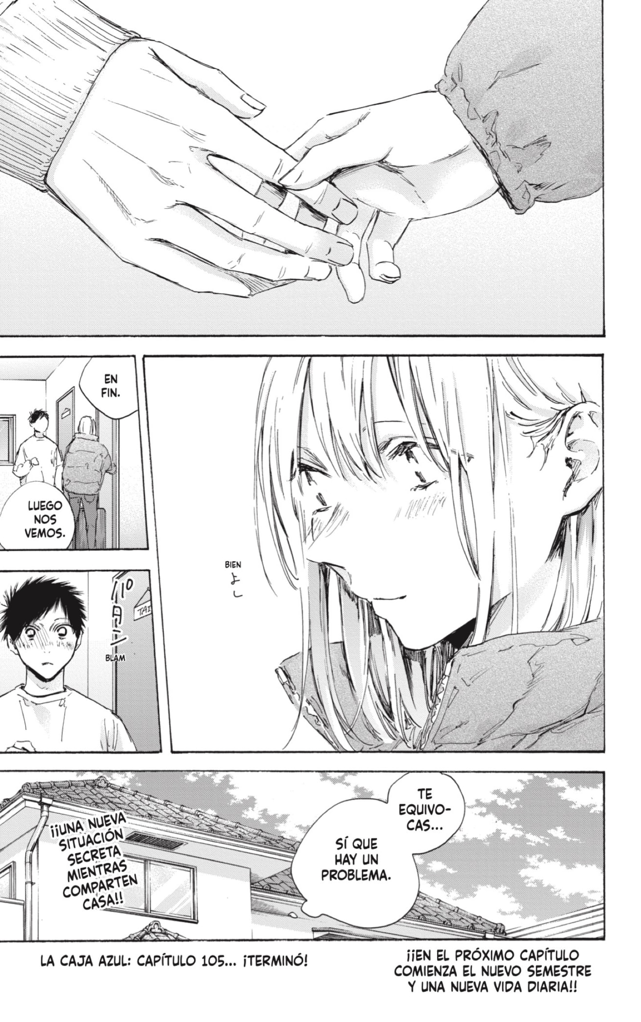 Ao no Hako Capitulo 105: Mantengámoslo en secreto página 19