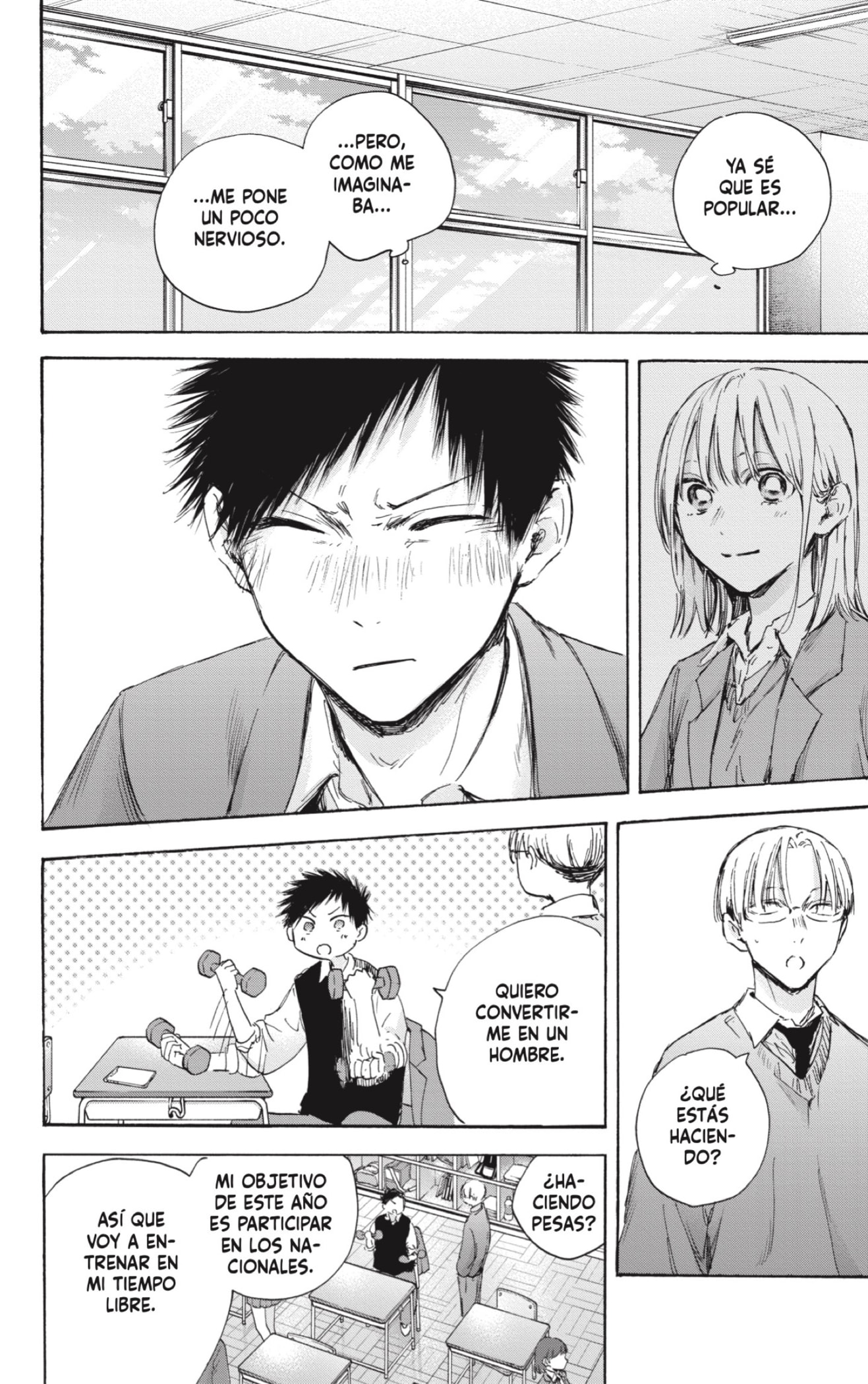 Ao no Hako Capitulo 106: Estaba tan nerviosa... página 10