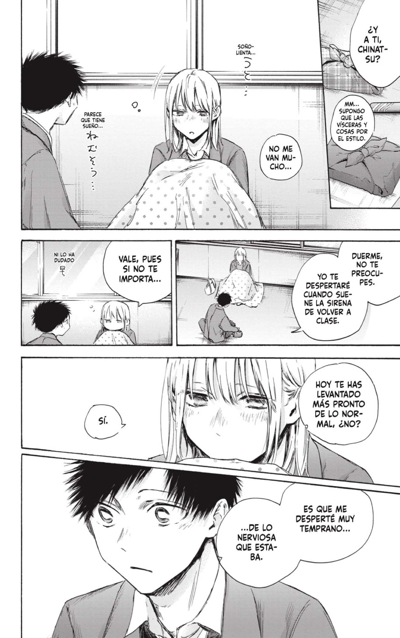 Ao no Hako Capitulo 106: Estaba tan nerviosa... página 18