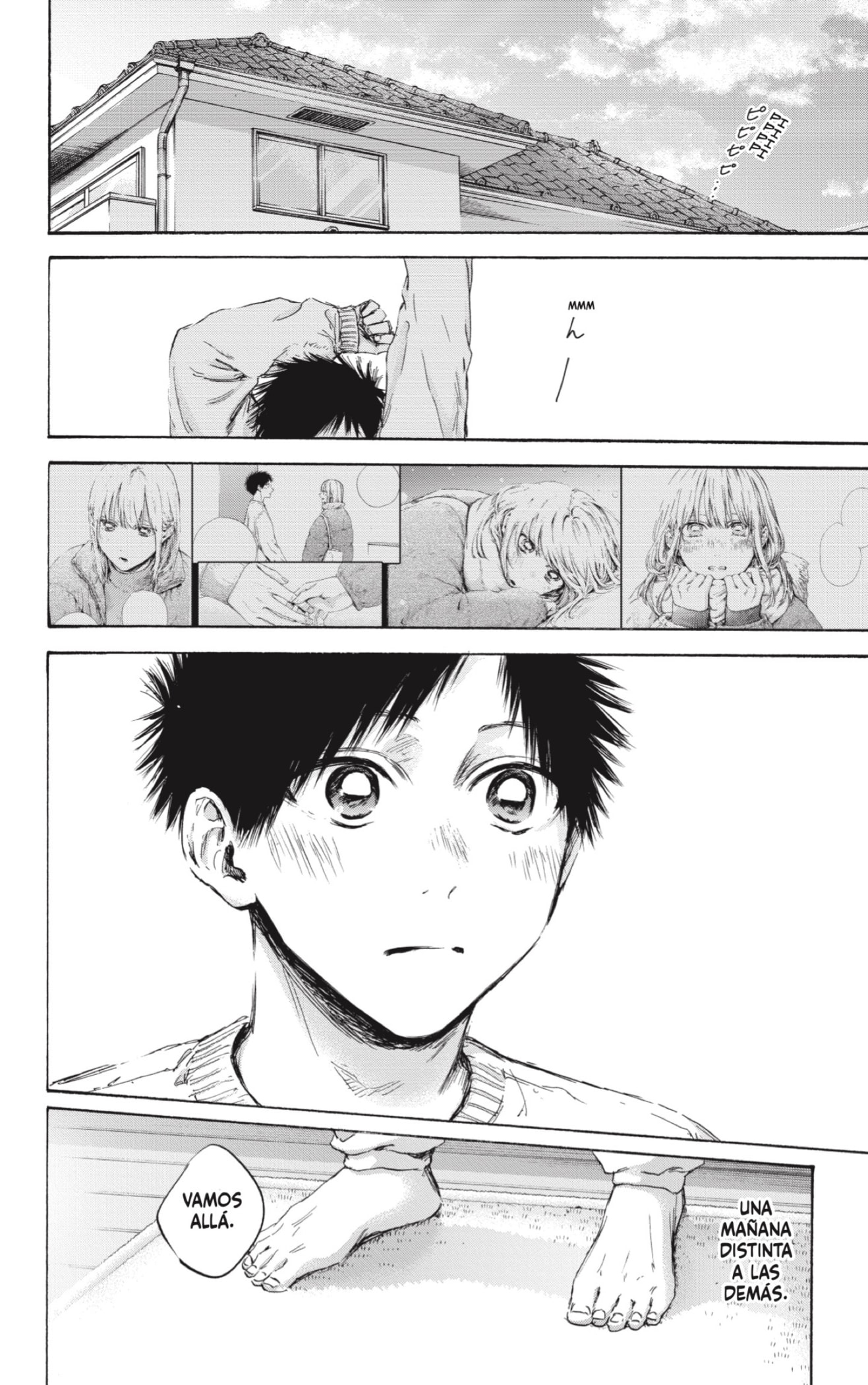 Ao no Hako Capitulo 106: Estaba tan nerviosa... página 2