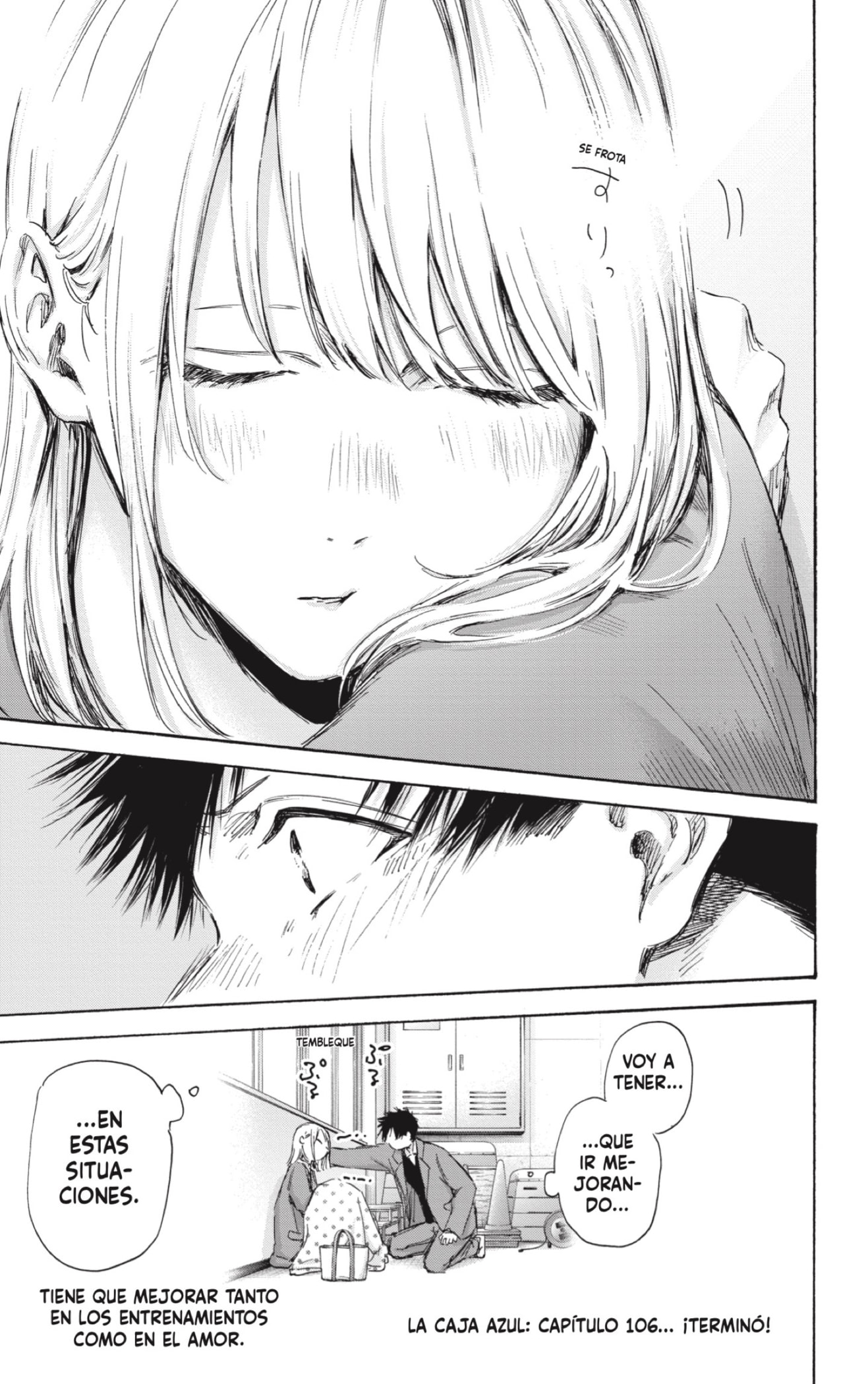 Ao no Hako Capitulo 106: Estaba tan nerviosa... página 21