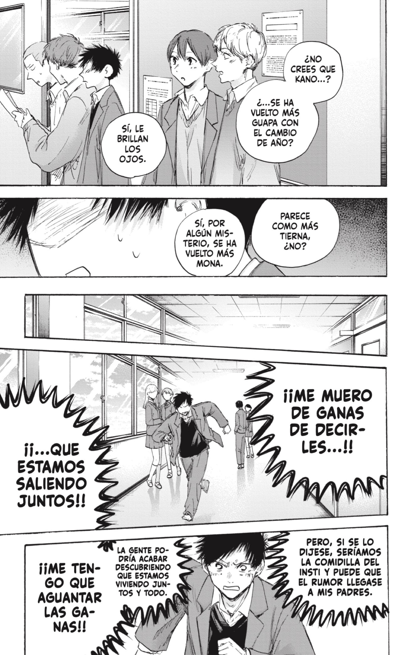 Ao no Hako Capitulo 106: Estaba tan nerviosa... página 9