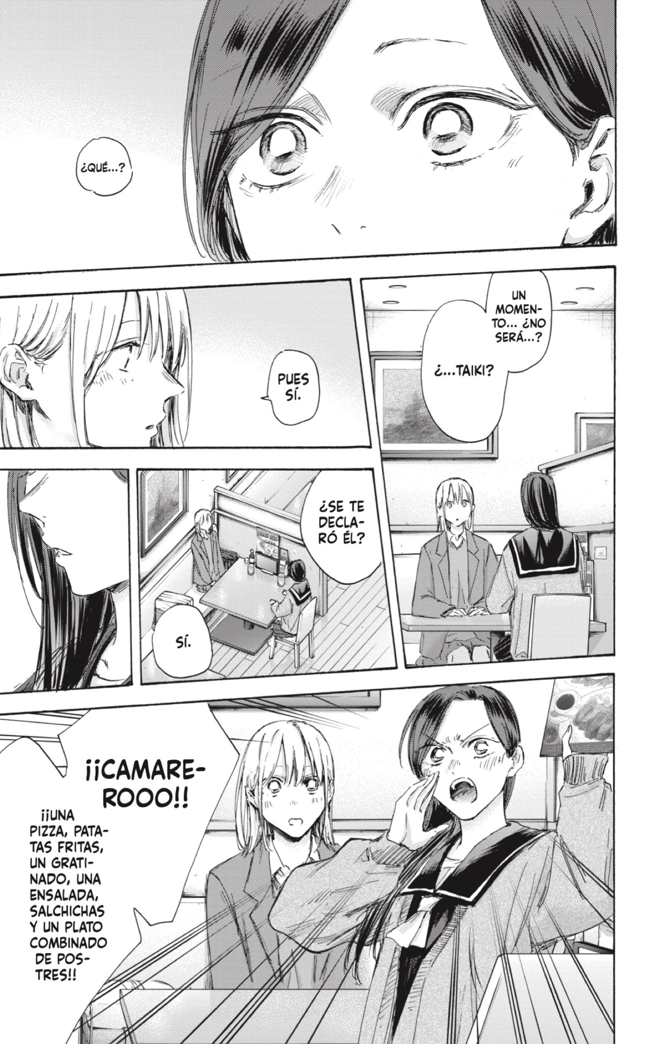 Ao no Hako Capitulo 107: Tu manera de amar, Chii. página 9