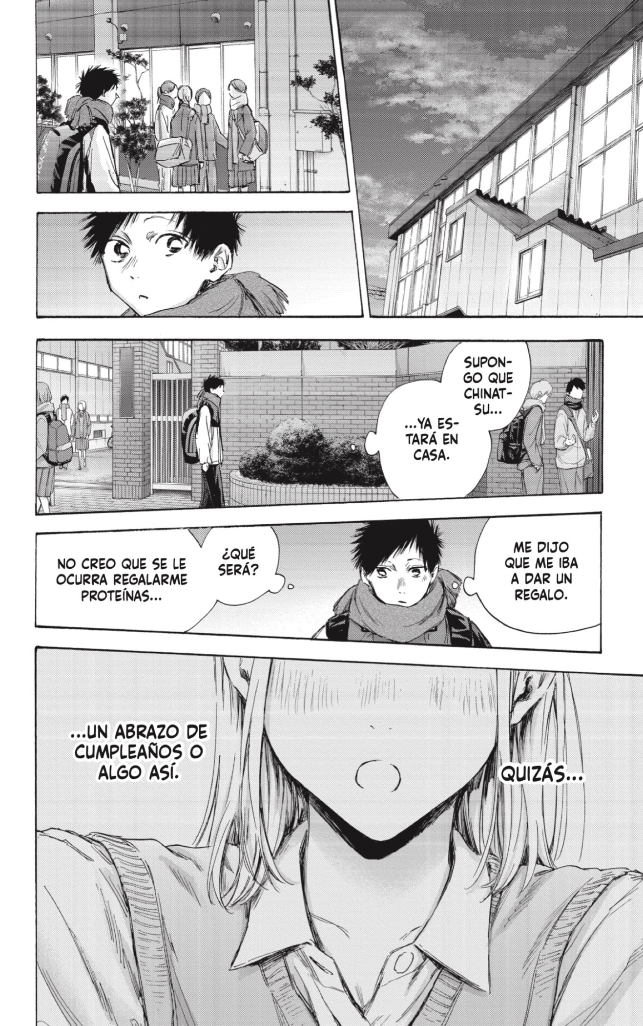 Ao no Hako Capitulo 109: 15 de Enero. página 16