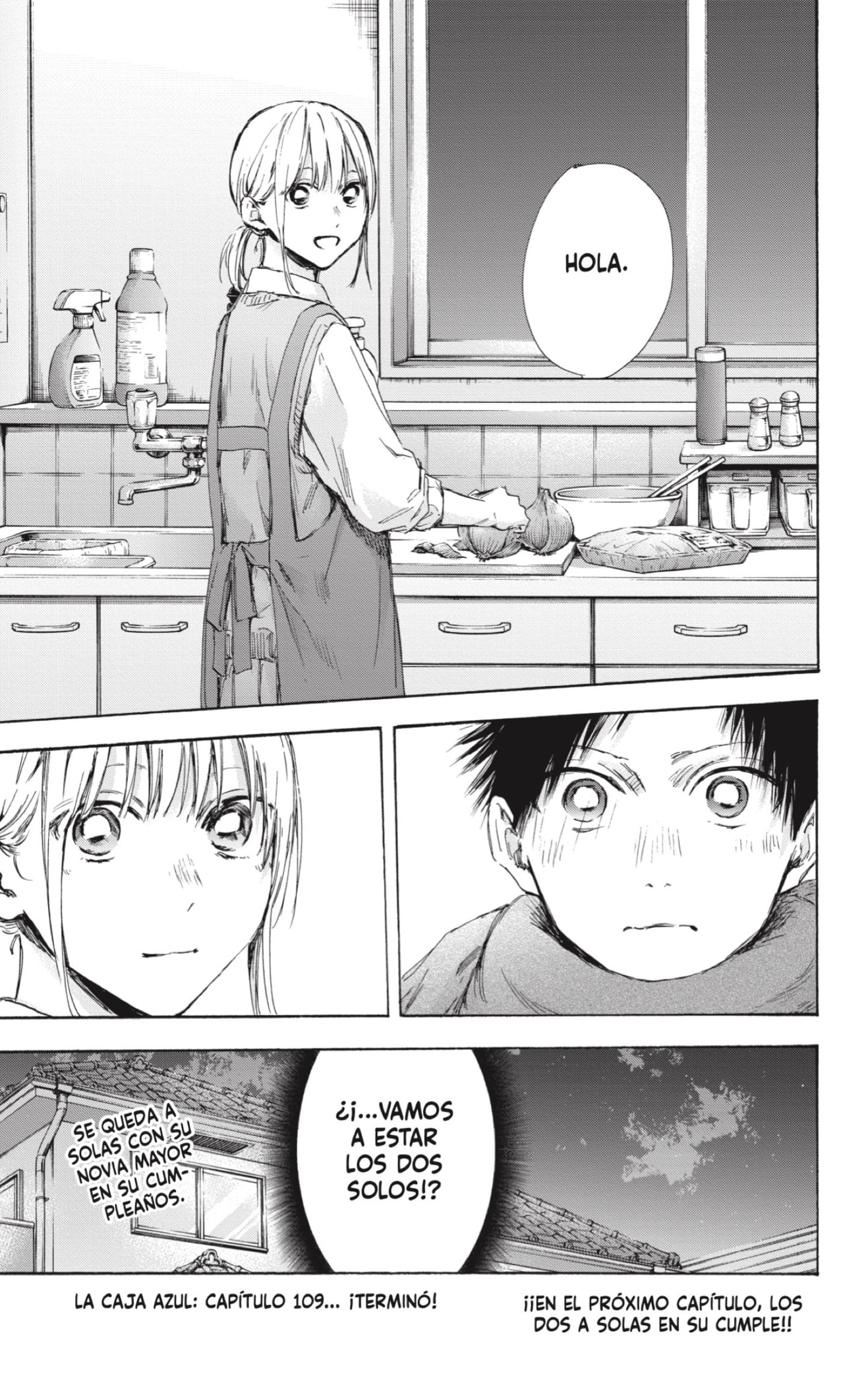 Ao no Hako Capitulo 109: 15 de Enero. página 19