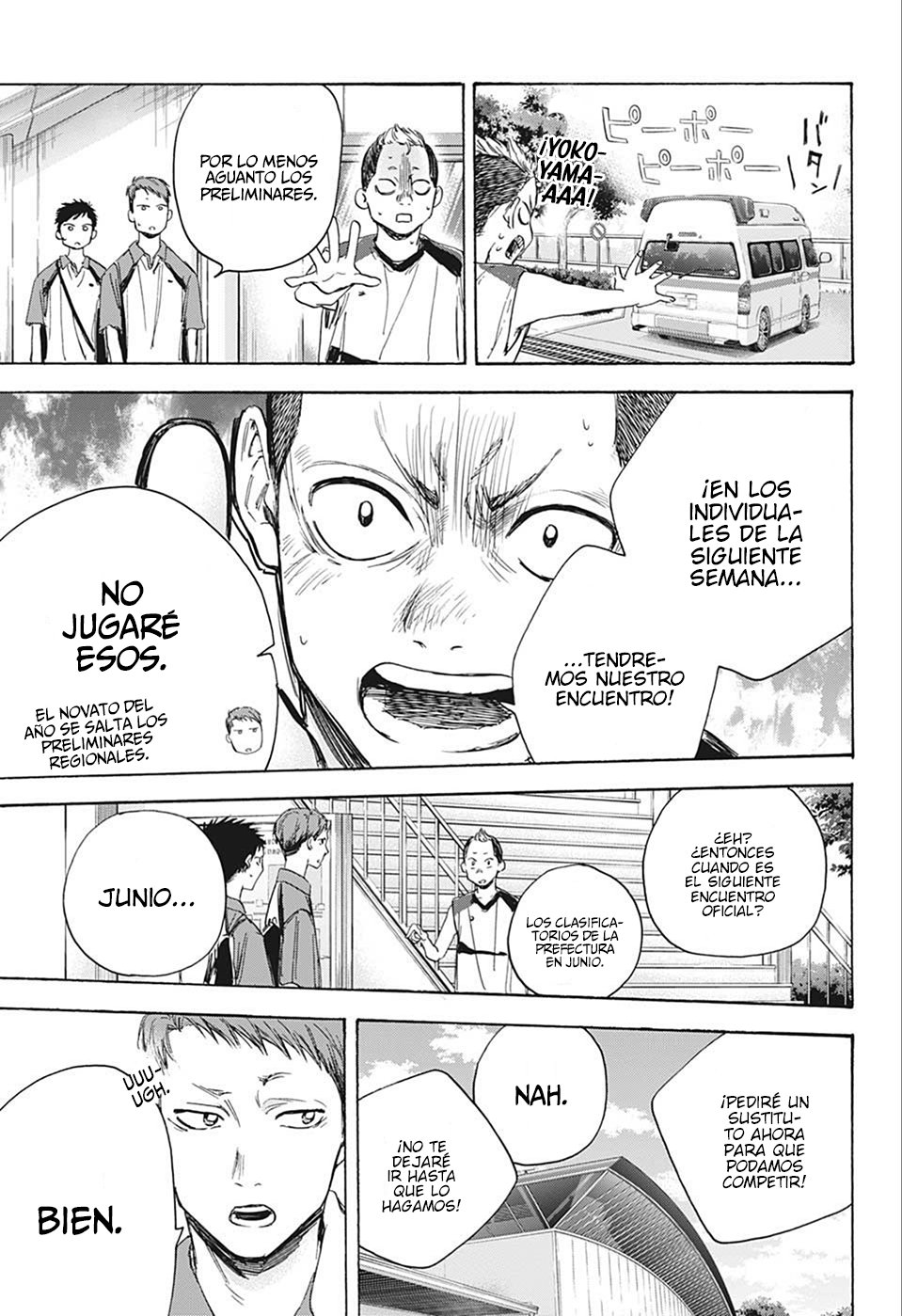 Ao no Hako Capitulo 11: Preliminares regionales página 10