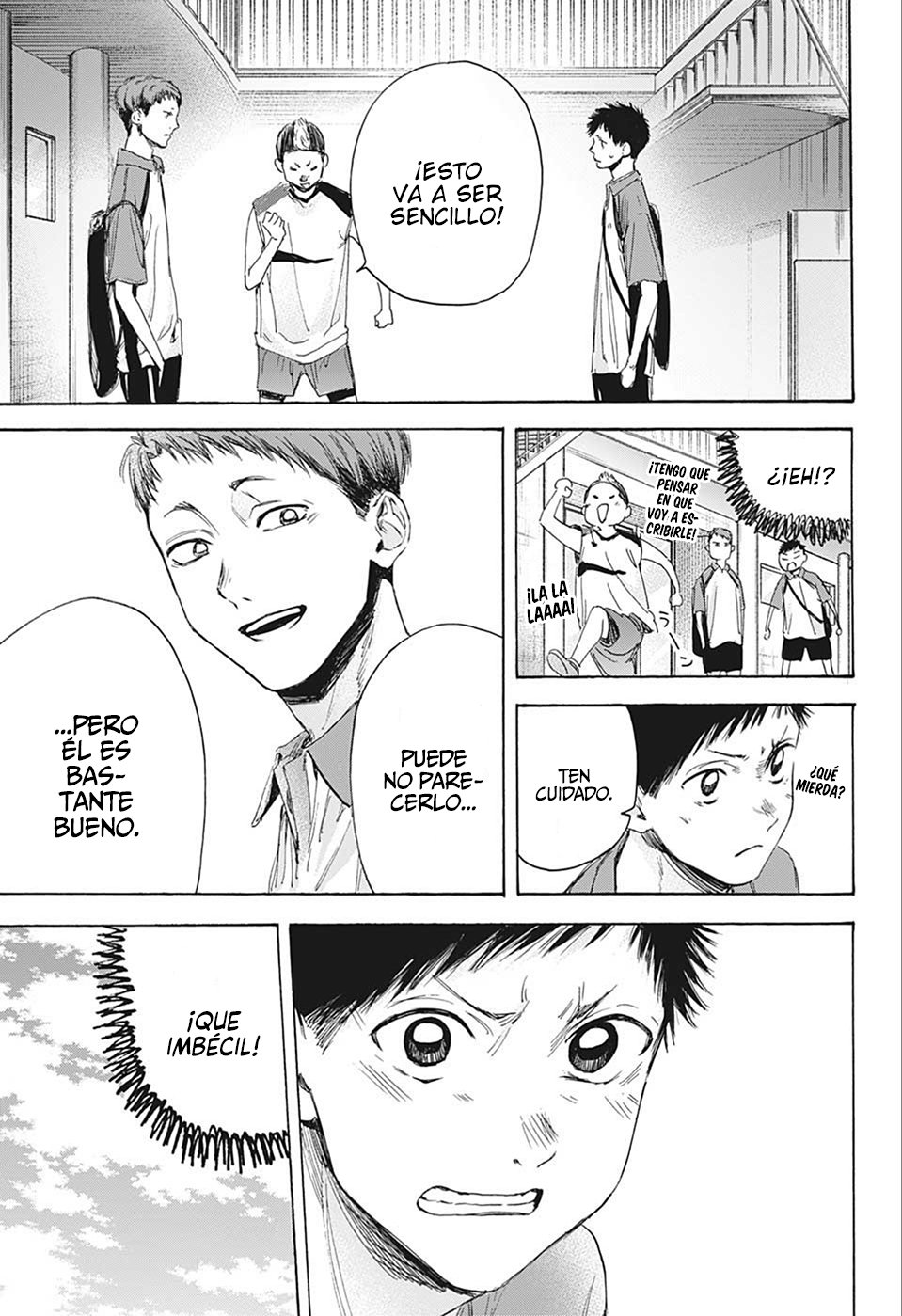 Ao no Hako Capitulo 11: Preliminares regionales página 12