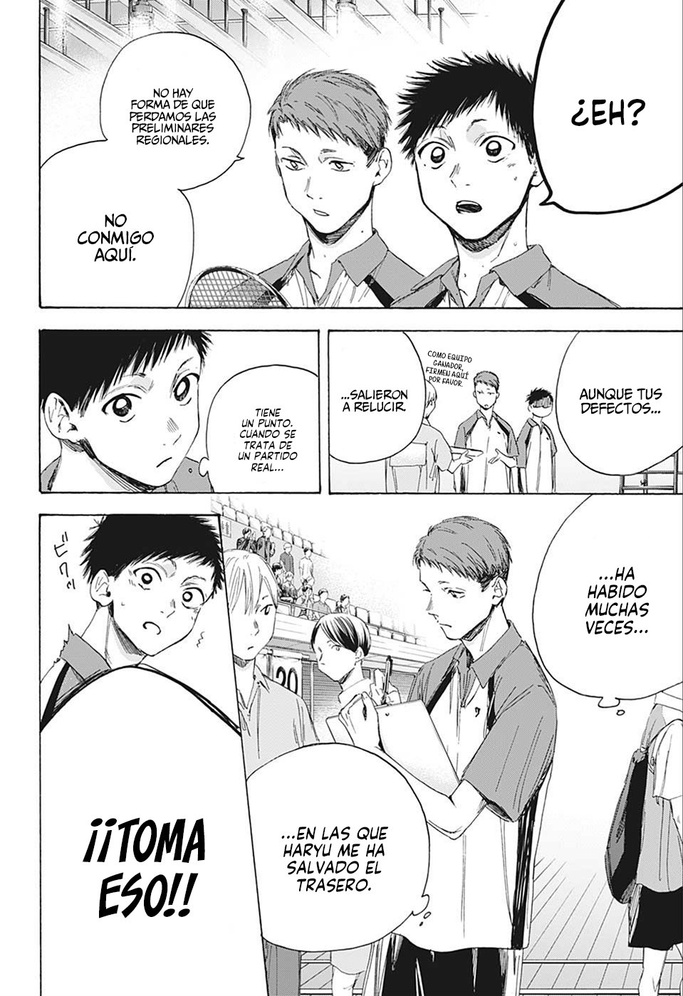 Ao no Hako Capitulo 11: Preliminares regionales página 3