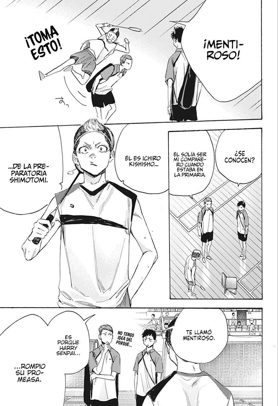 Ao no Hako Capitulo 11: Preliminares regionales página 6