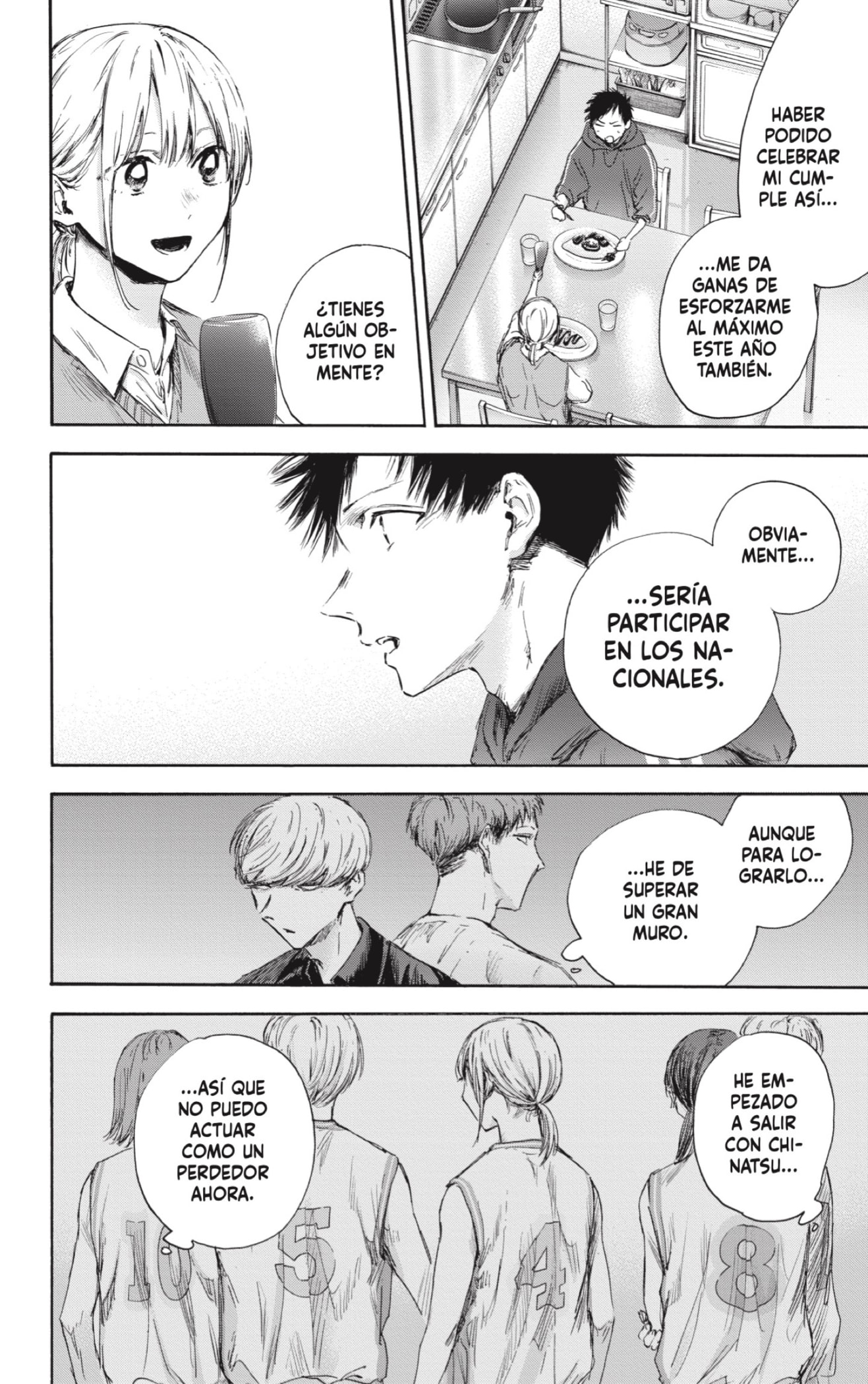 Ao no Hako Capitulo 110: Entrevista página 14
