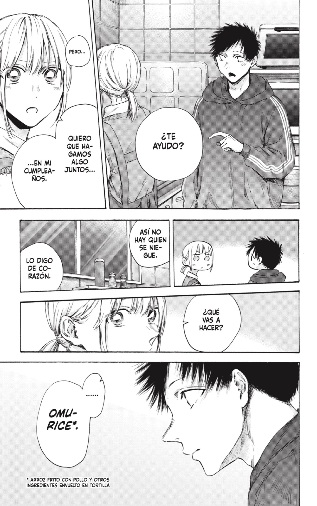 Ao no Hako Capitulo 110: Entrevista página 5